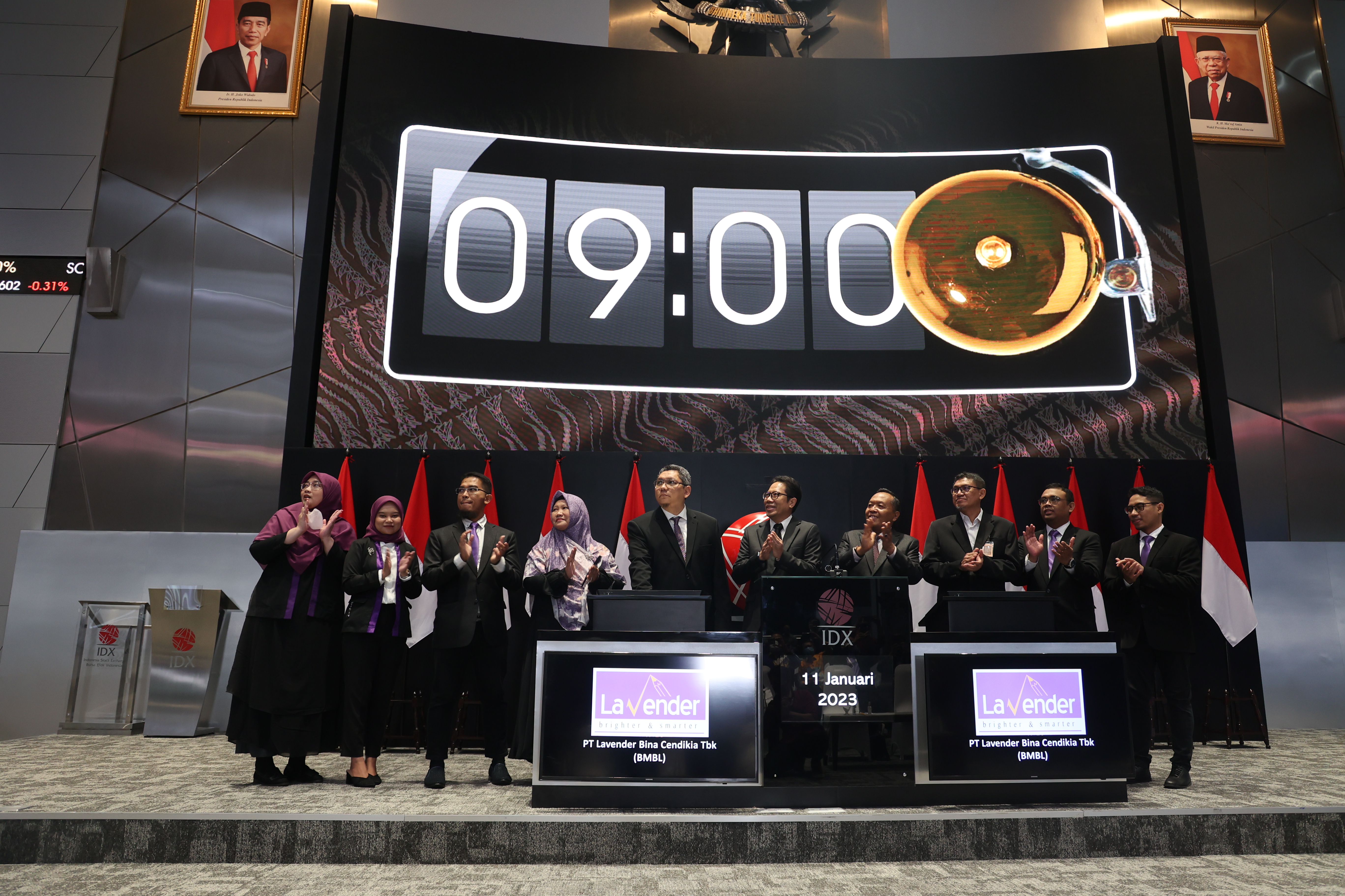 Resmi Melantai di BEI, Saham Lavender Bina Cendekia Oversubscribed !