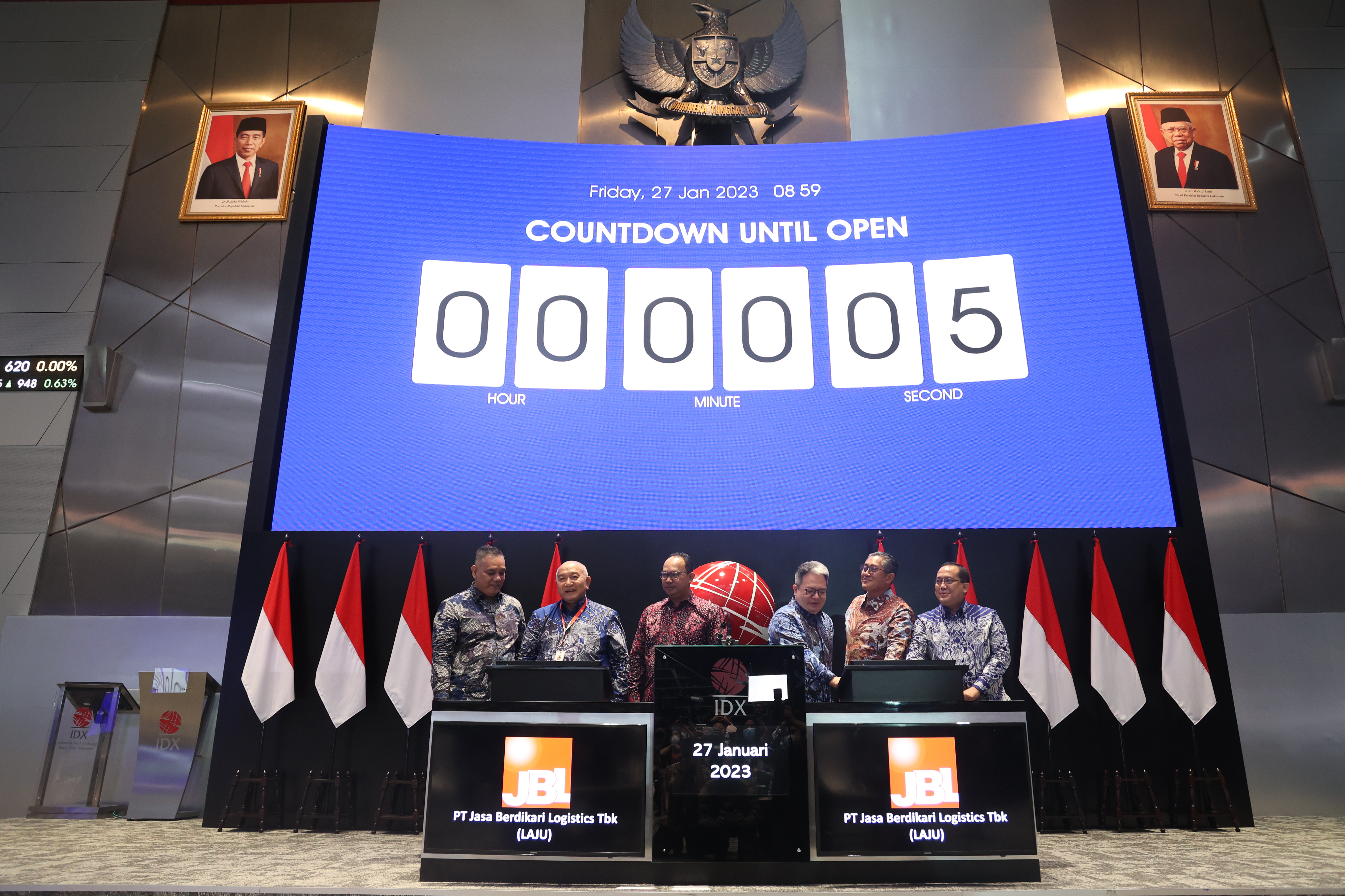 Perdagangan Perdana, Saham LAJU Langsung Alami ARA
