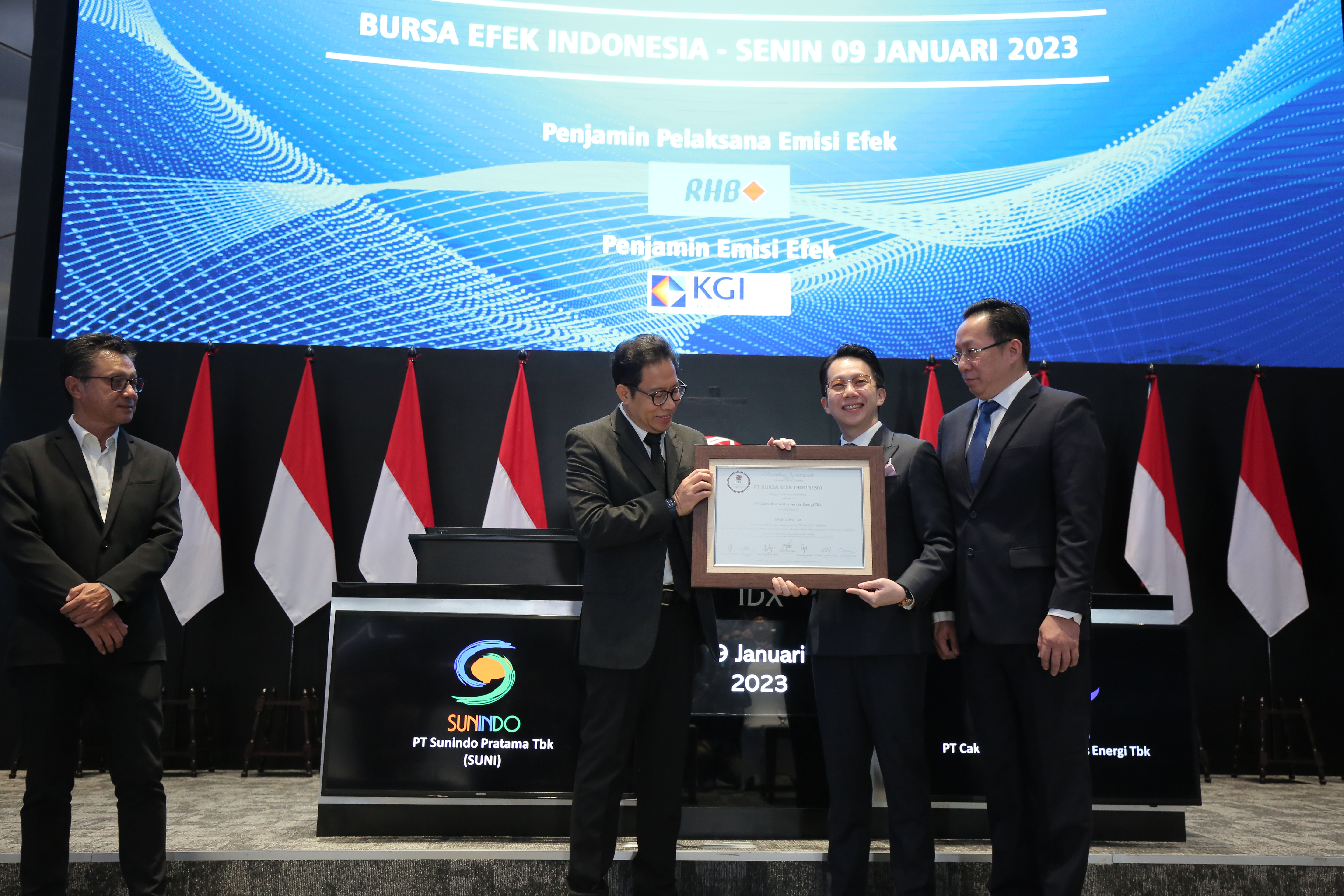 Resmi Melantai di BEI, SUNI Bidik Laba Bersih Rp84 Miliar pada 2023