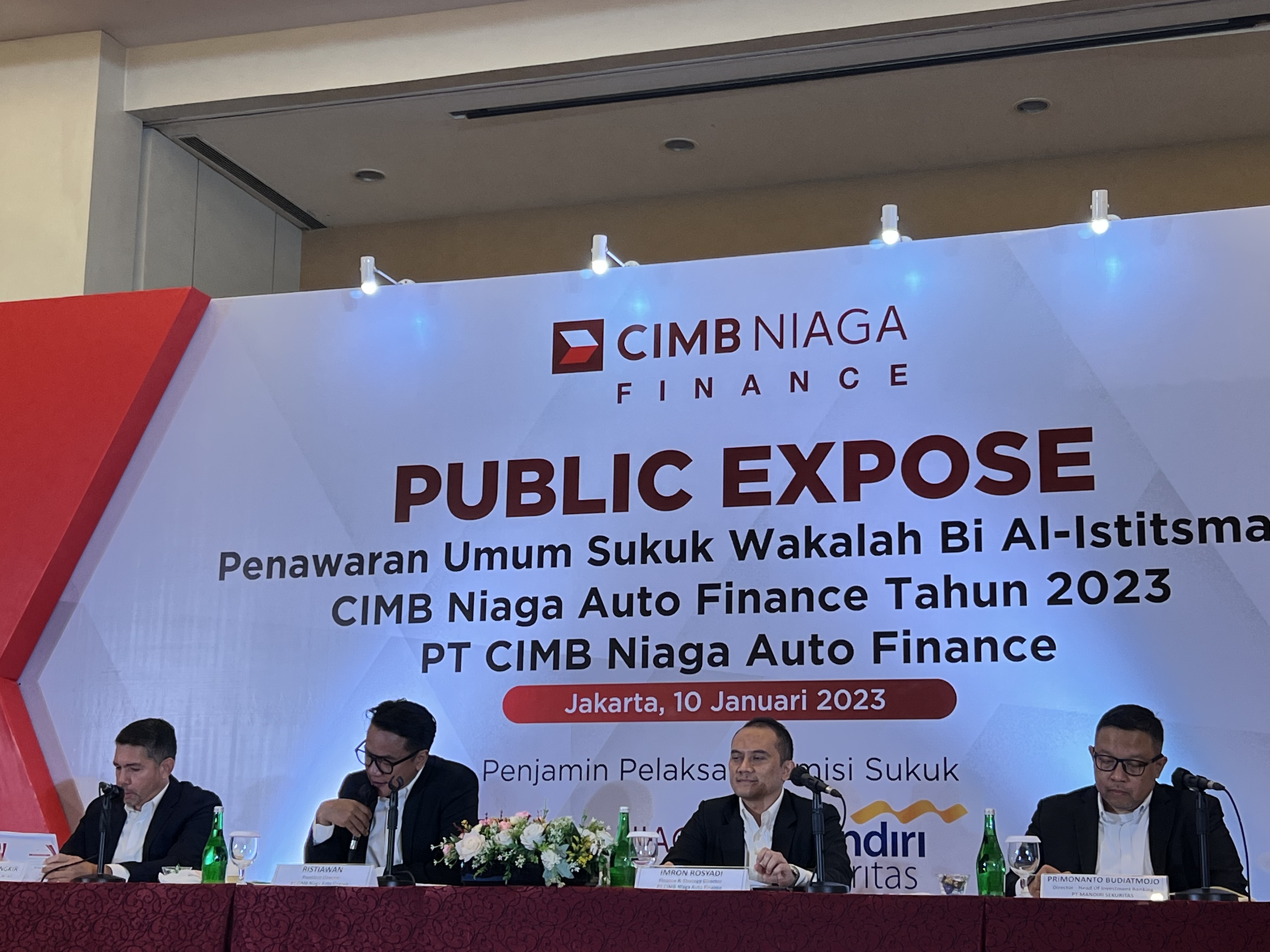 CIMB Niaga Finance Tawarkan Sukuk Rp1 Triliun