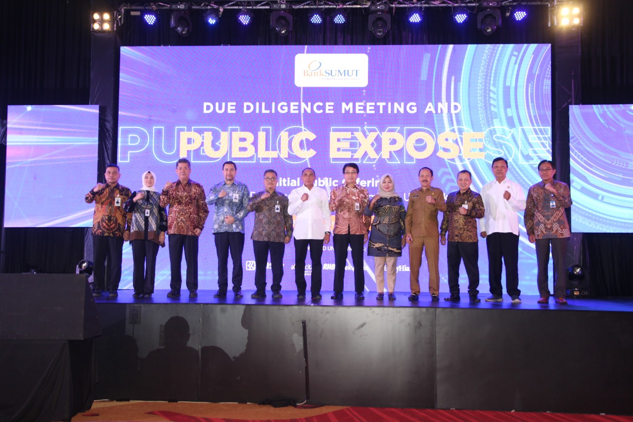 Perkuat Permodalan dan Dukung Pertumbuhan Ekonomi Nasional, Bank Sumut Lepas 23% Saham ke Publik