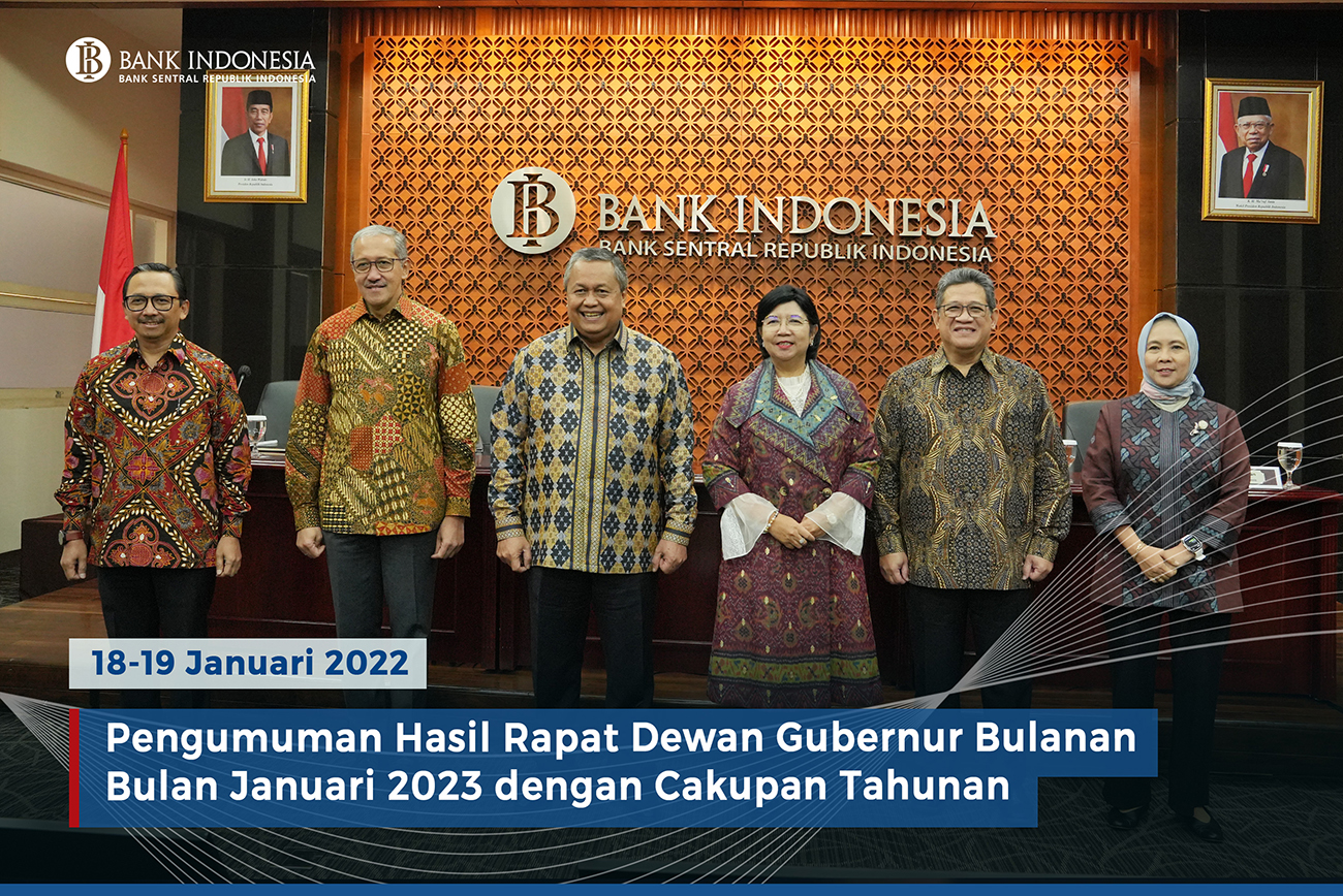 BI Naikkan Suku Bunga Acuan 25 bps Menjadi 5,75%