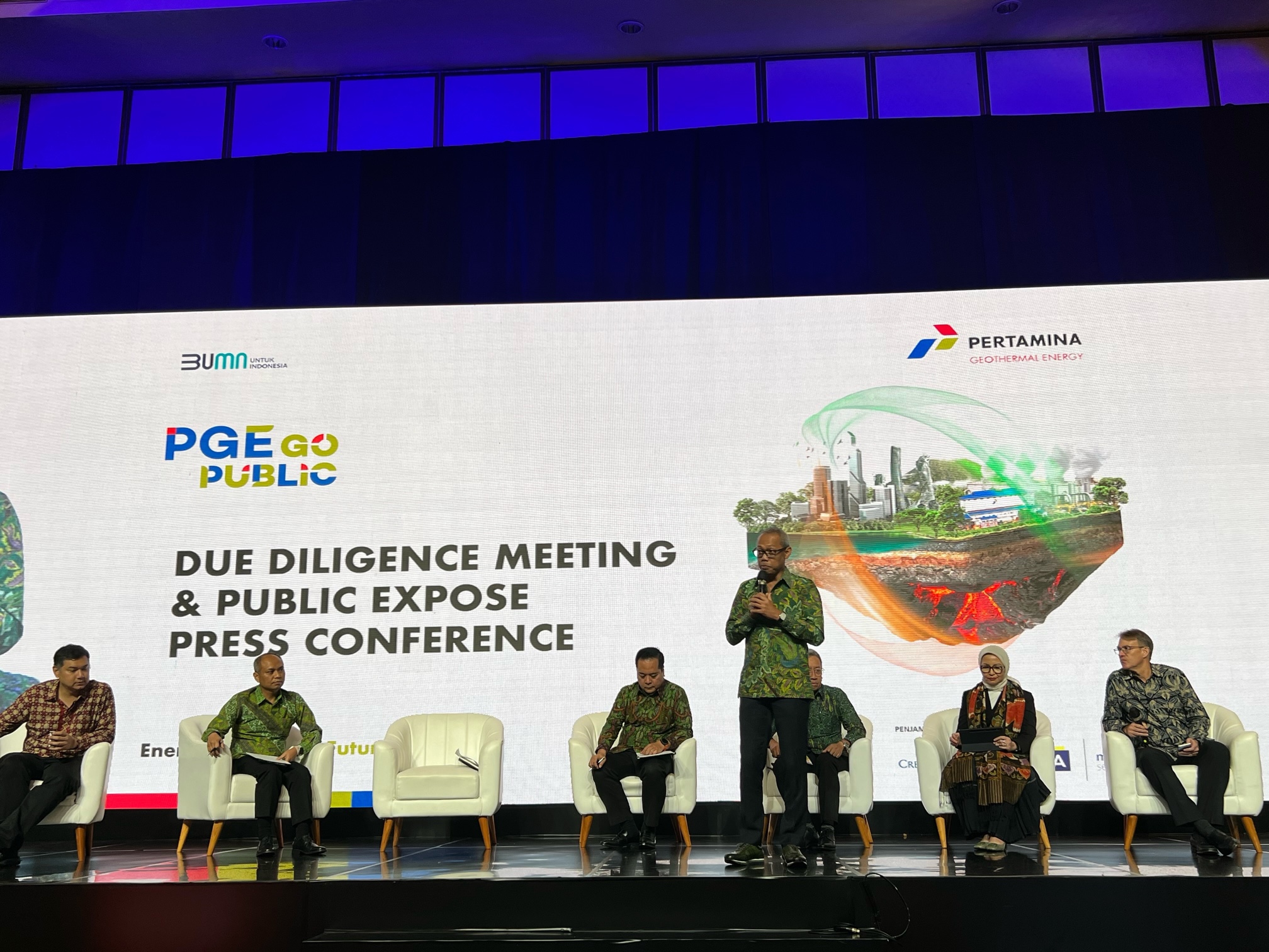 Pertamina Geothermal Energy Siapkan Investasi US$1,6 Miliar pada 2023 - 2027