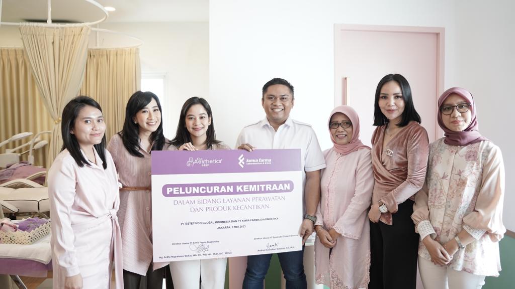 The Aesthetics Skin dan Kimia Farma Laboratorium & Klinik Luncurkan Klinik Baru di Kalideres