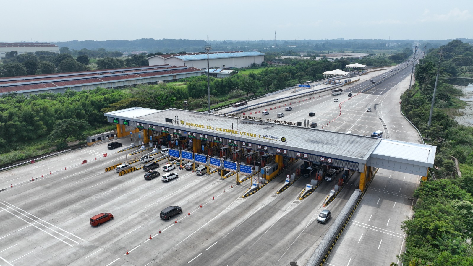 Pendapatan Tol Jasa Marga Naik  21,7% Selama Periode Mudik dan Arus Balik Lebaran