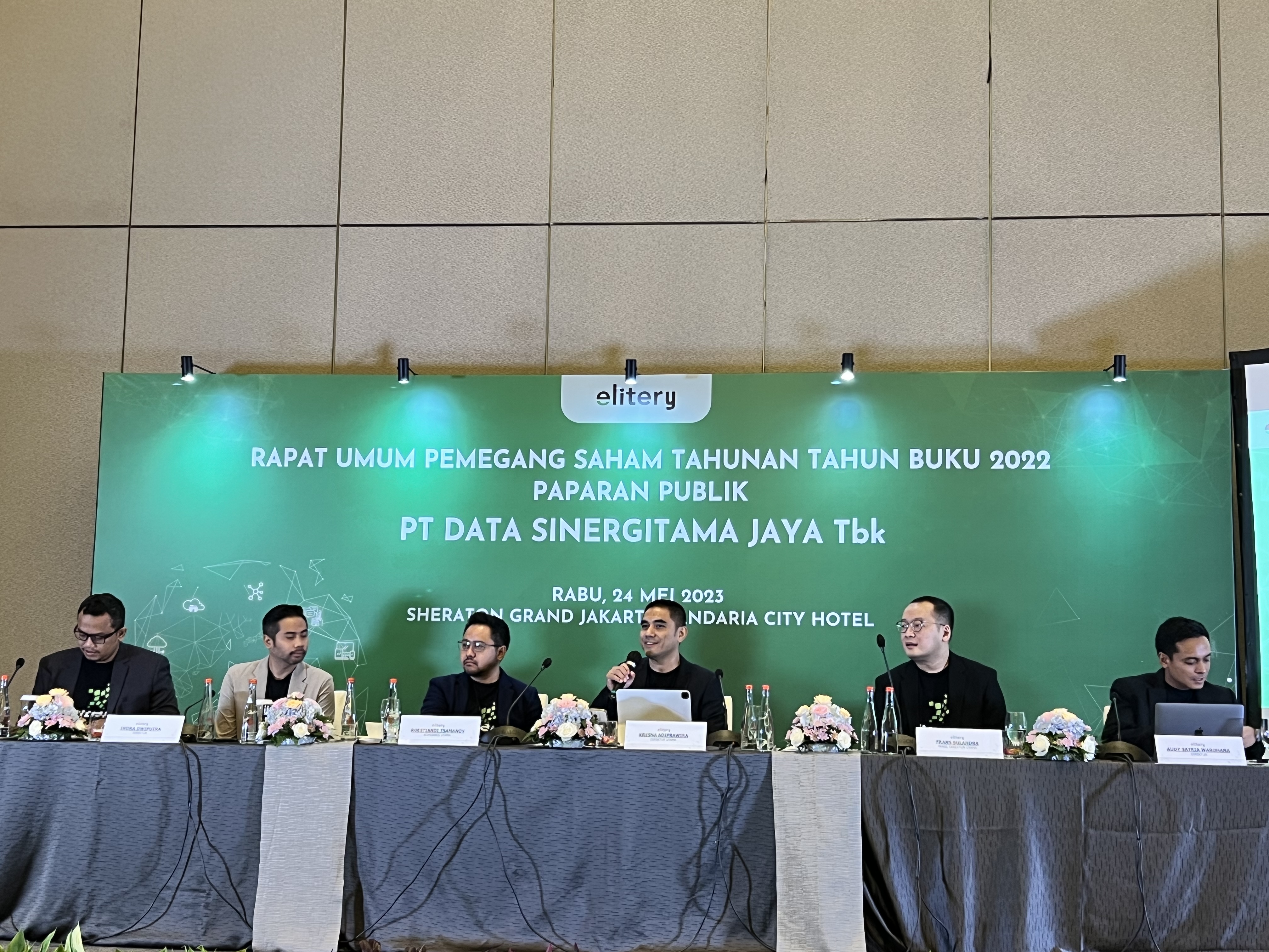 23 Juni 2023, Data Sinergitama Jaya (ELIT) Sebar Dividen 73,76% dari Laba 2022