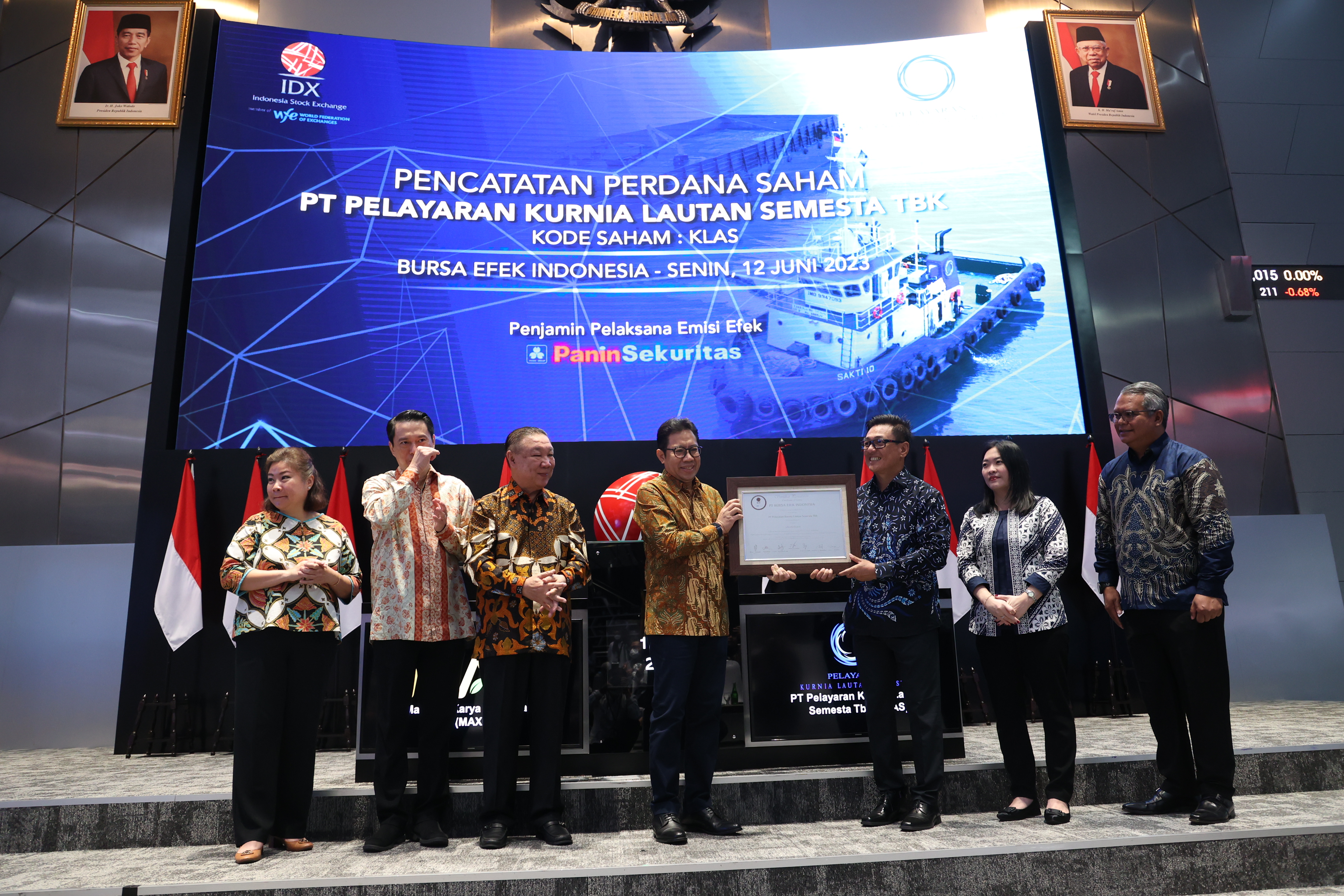 Perdagangan Perdana: Saham KLAS Naik 35%, Terkena ARA