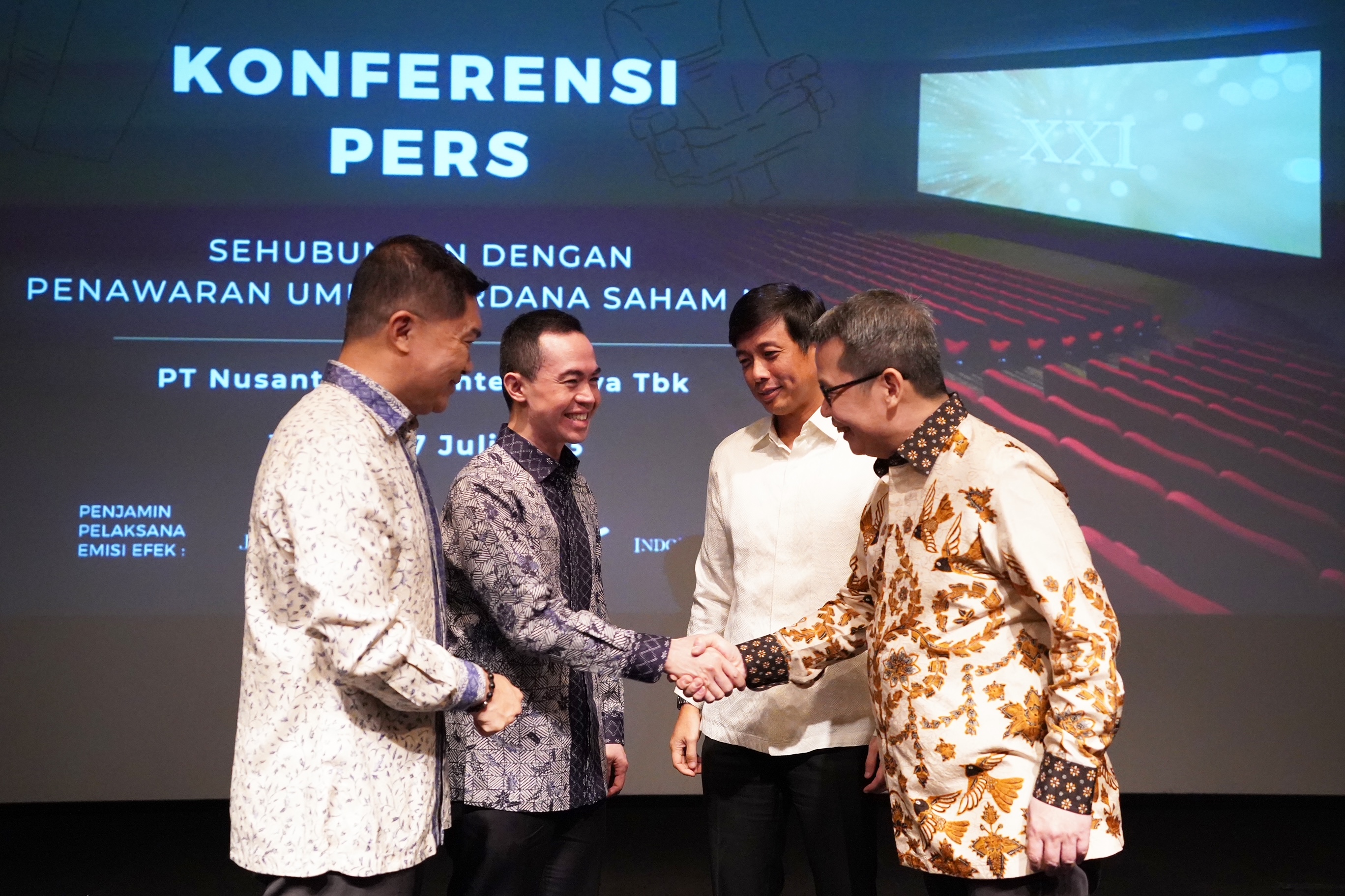 Gelar IPO Saham Hari Ini, Cinema XXI Bidik Dana Segar Rp2,25 Triliun