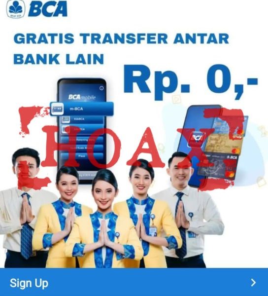 Bantah Gratiskan Biaya Transfer Antar Bank, BCA: Itu Aksi Penipuan!