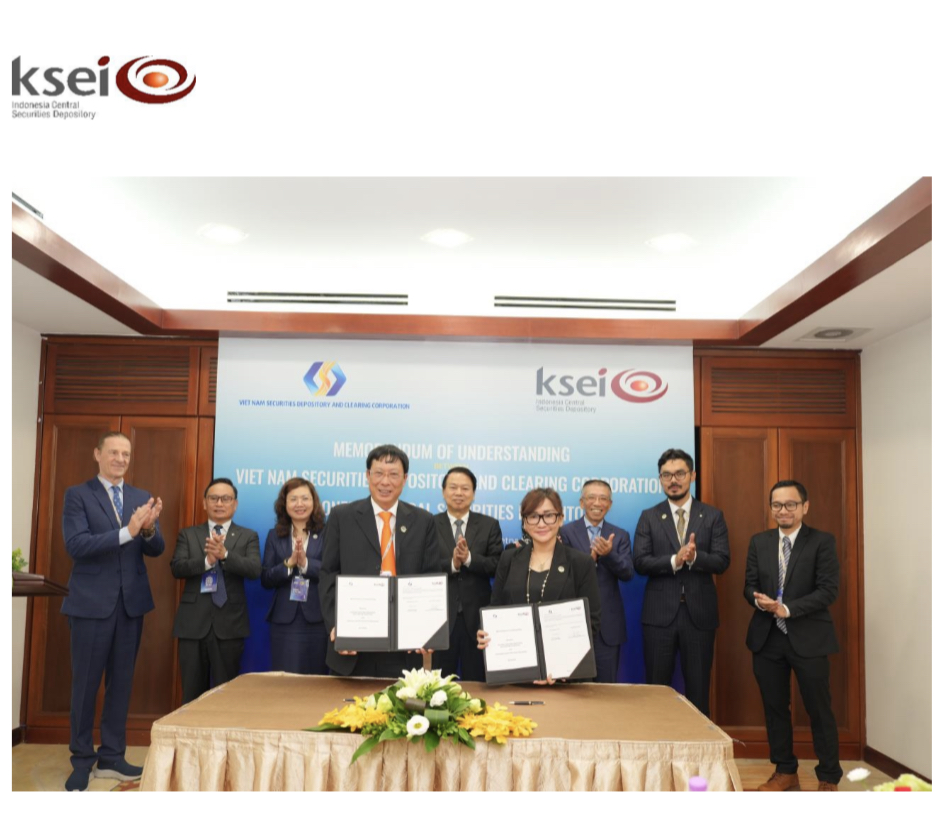 KSEI Teken MOU dengan Vietnam Securities Depository and Clearing Corporation