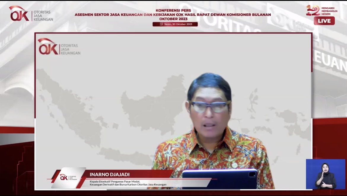 IHSG dan RNTH Kompak Melemah Oktober 2023, OJK Sebut Dua Sektor Ini Justru Menguat