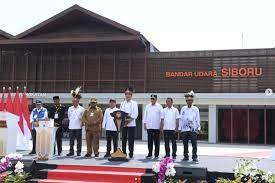 Presiden Joko Widodo Resmikan Bandar Udara Siboru, PP Persero Dapat Cuan Rp832,5 Miliar