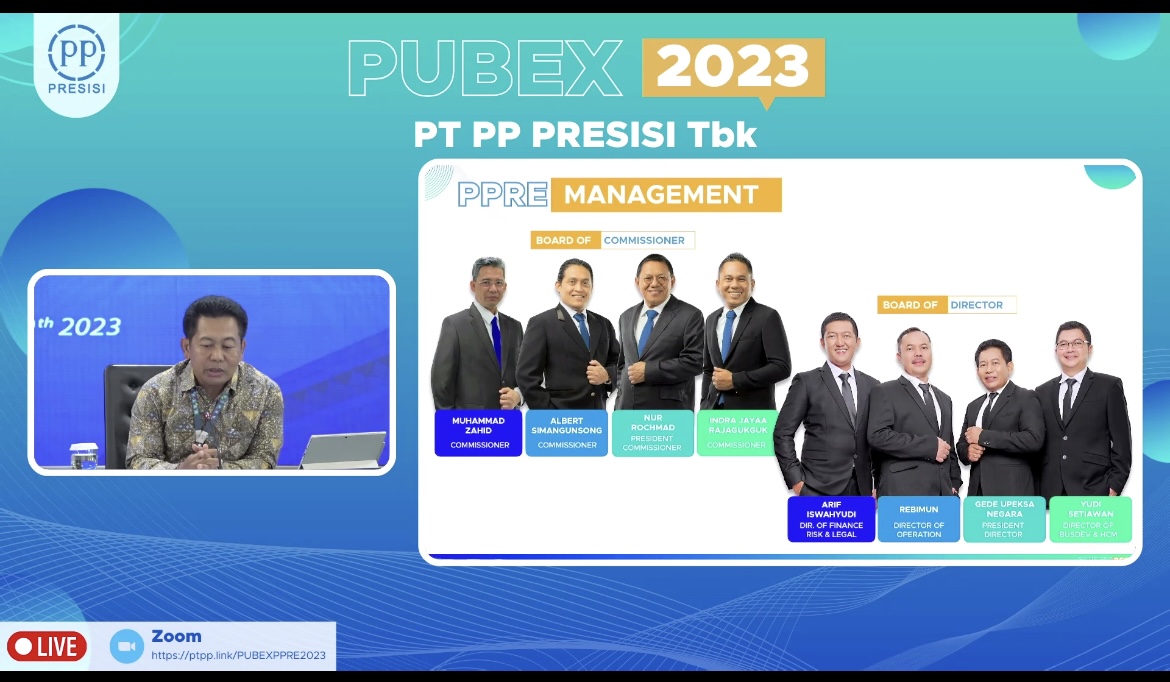 Fokus Garap Bisnis Jasa Pertambangan, PP Presisi Bidik Pertumbuhan Pendapatan 20-30% pada 2024