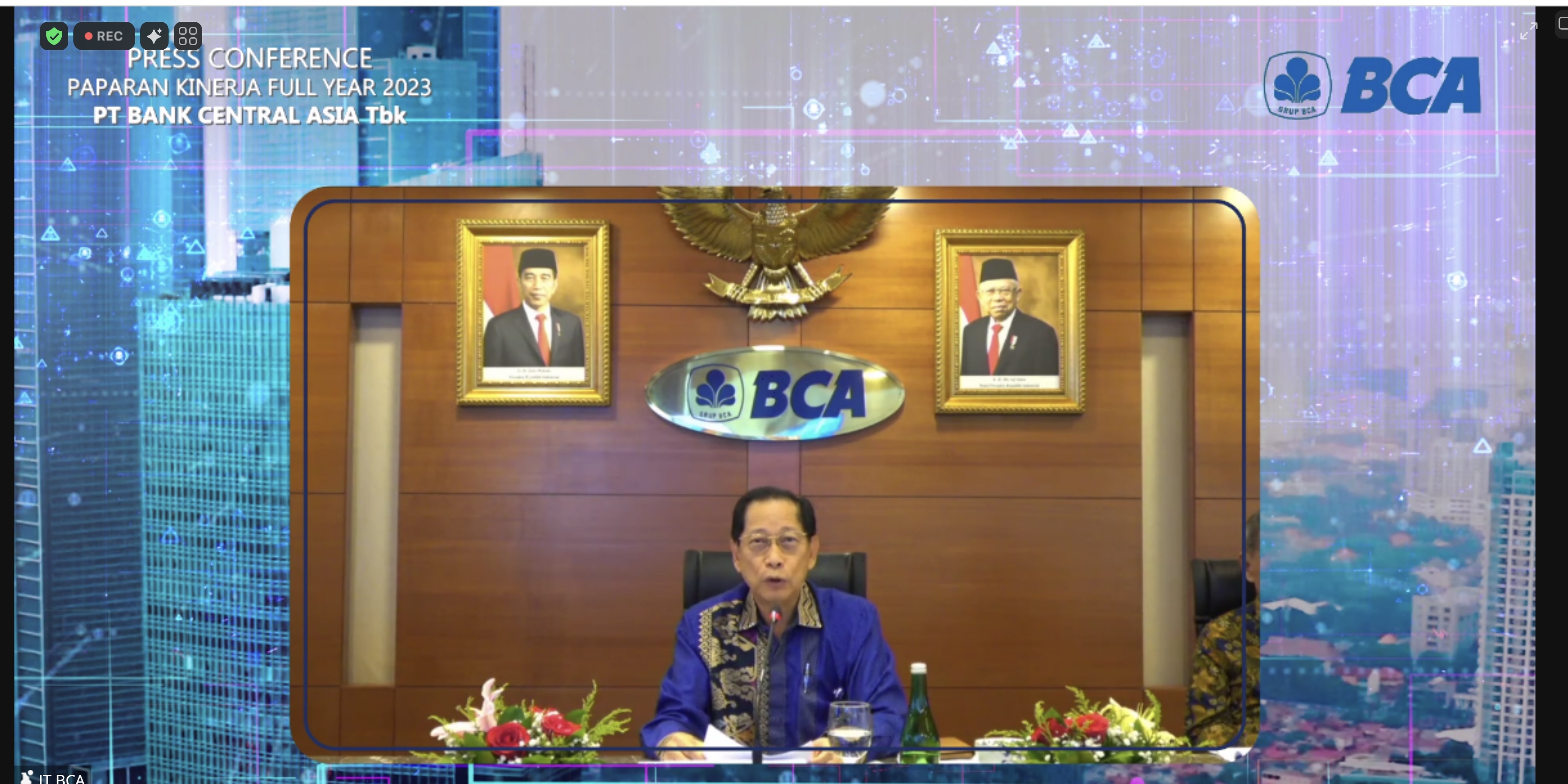 Melejit 19,4%, Laba Bersih BCA Tembus Rp48,6 Triliun pada 2023