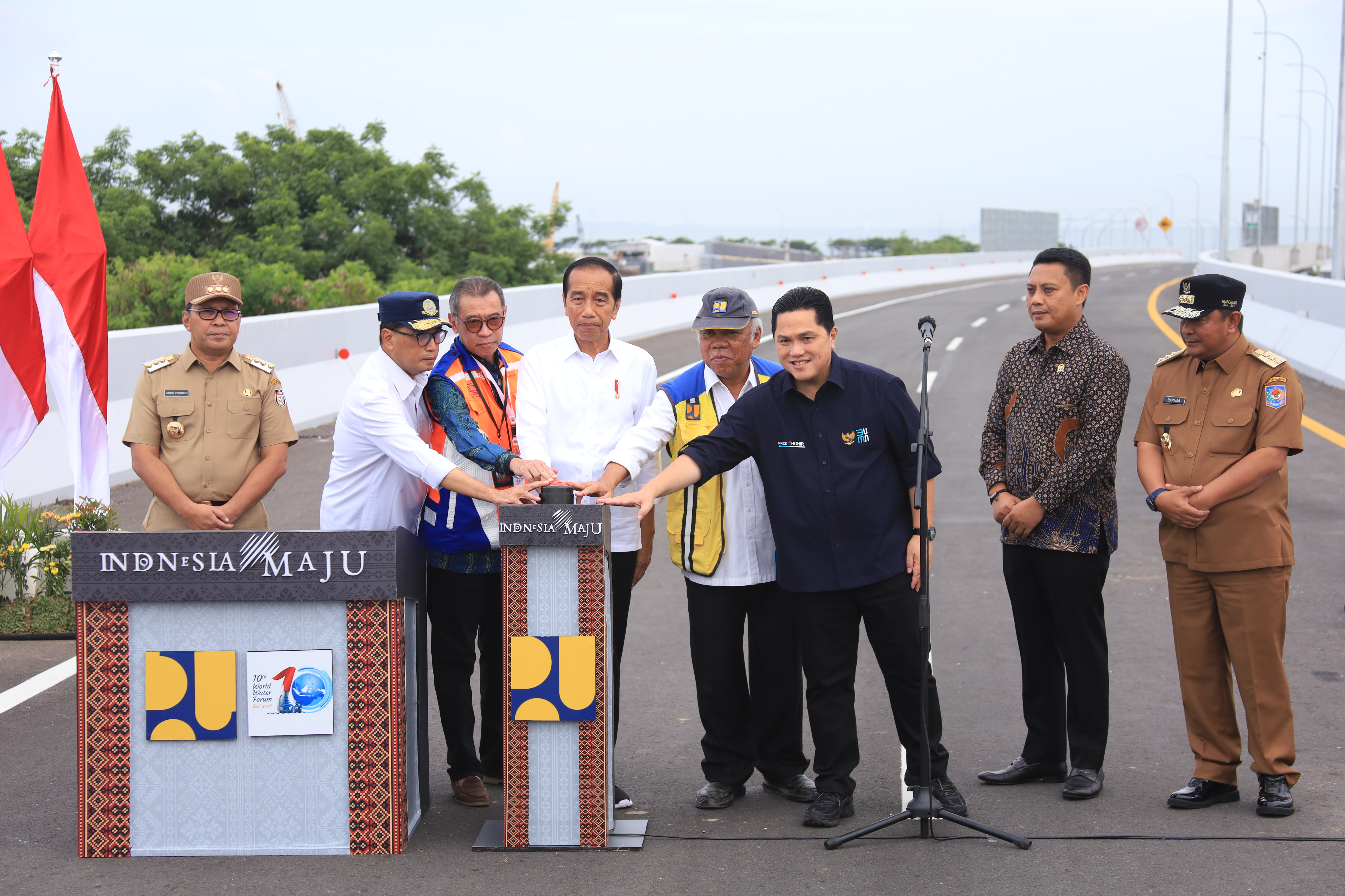 Diresmikan Jokowi, Jalan Akses Tol Makassar New Port Dibangun Anak Usaha META dengan Investasi Rp705 Miliar