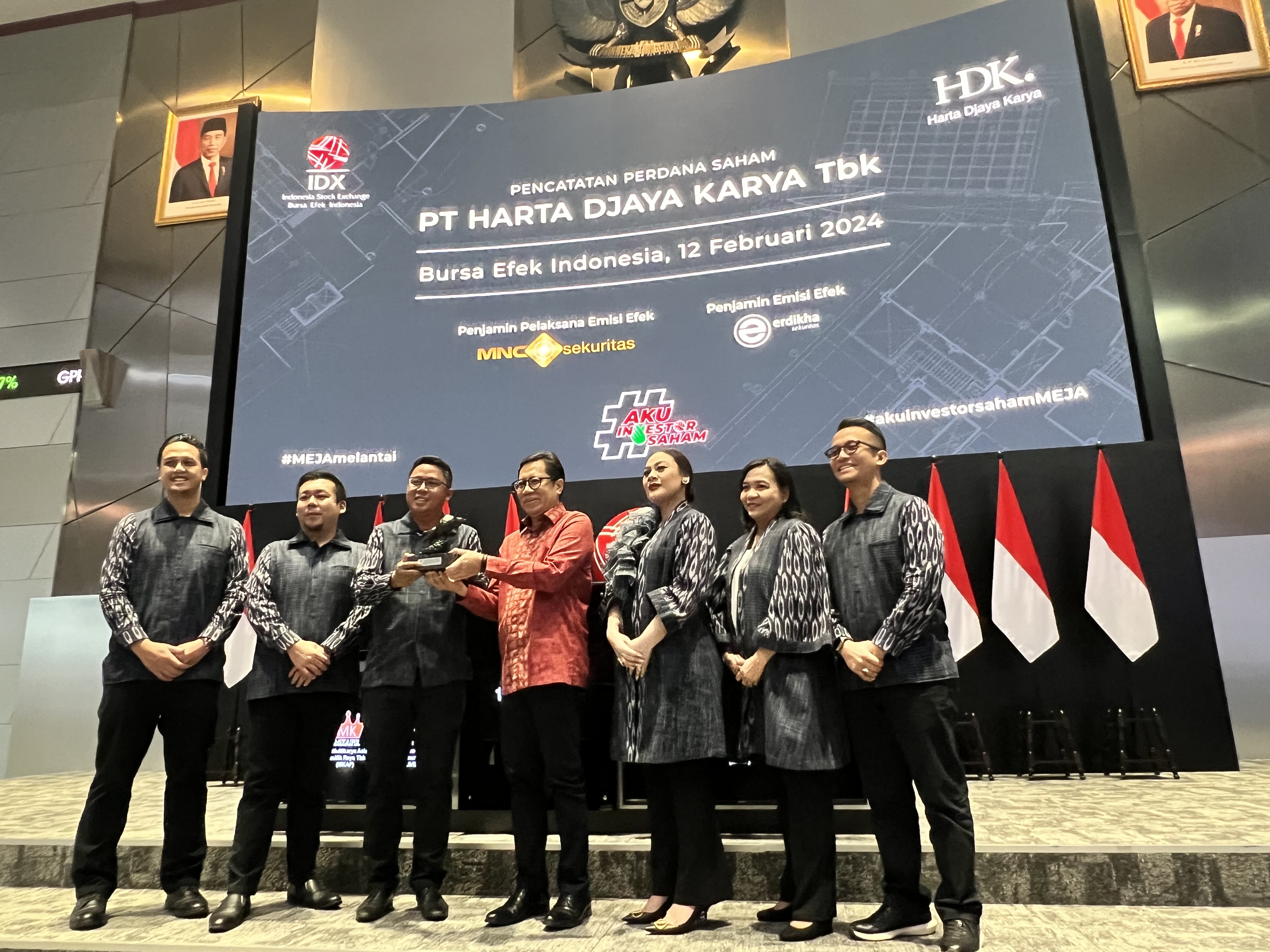 Harta Djaya Karya (MEJA) Siap Bagikan Saham Bonus Rp35,76 Miliar, Rasio 10:8