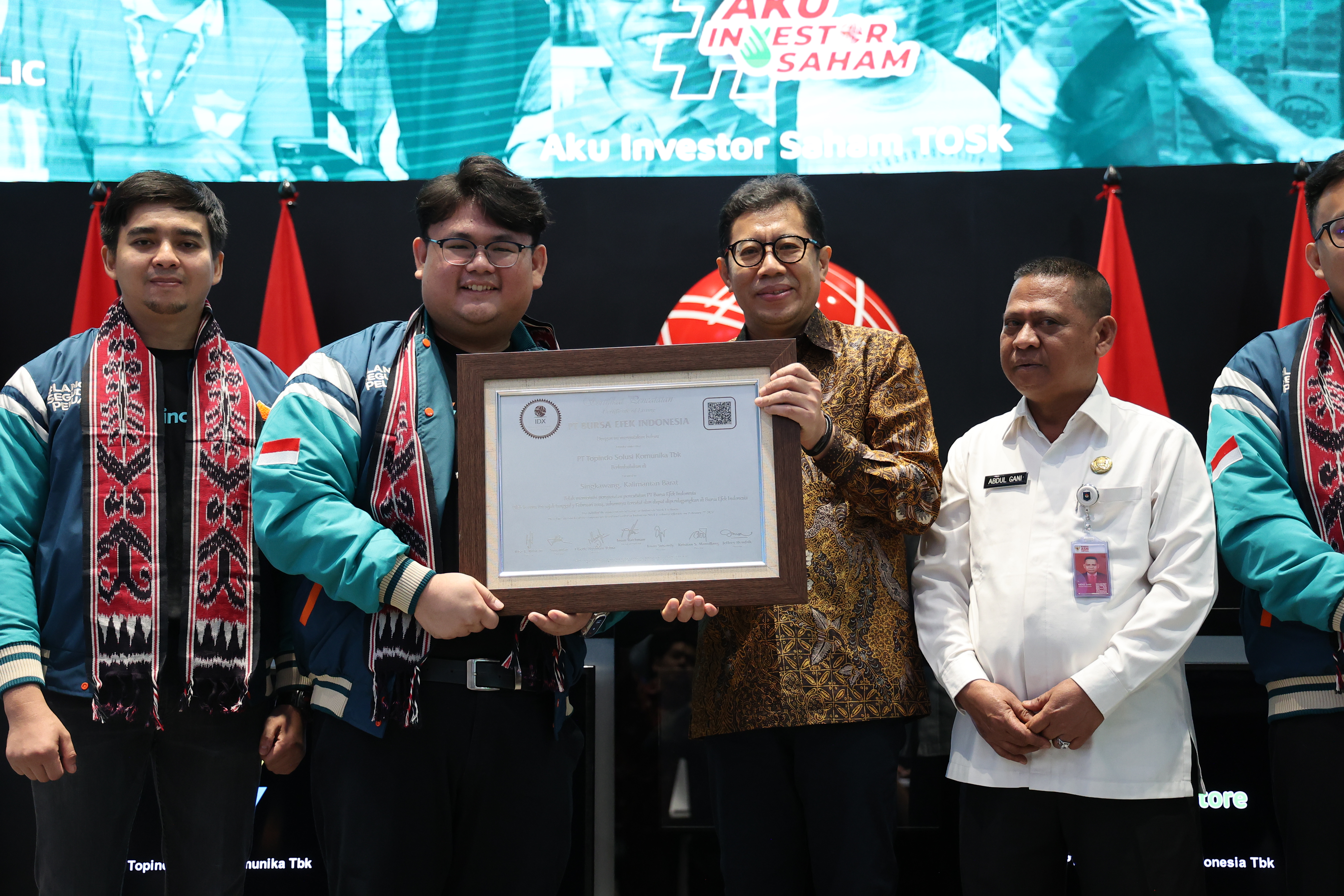 Jual Habis Semua Sahamnya, Direktur TOSK Resmi ‘Cabut’ dari Daftar Pemegang Saham
