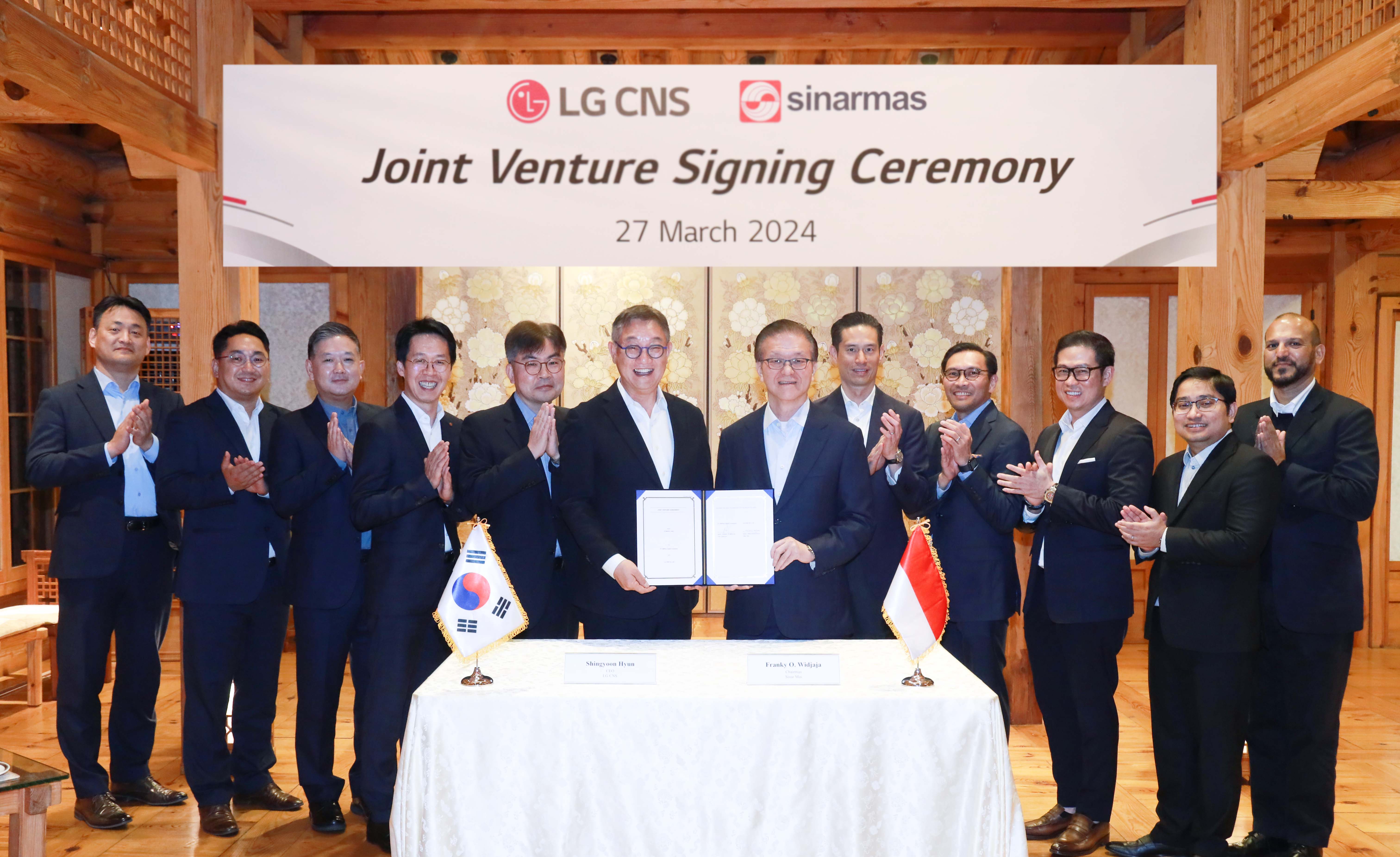 Dorong Transformasi Digital di Indonesia, Sinarmas dan LG CNS Bentuk Perusahaan Patungan
