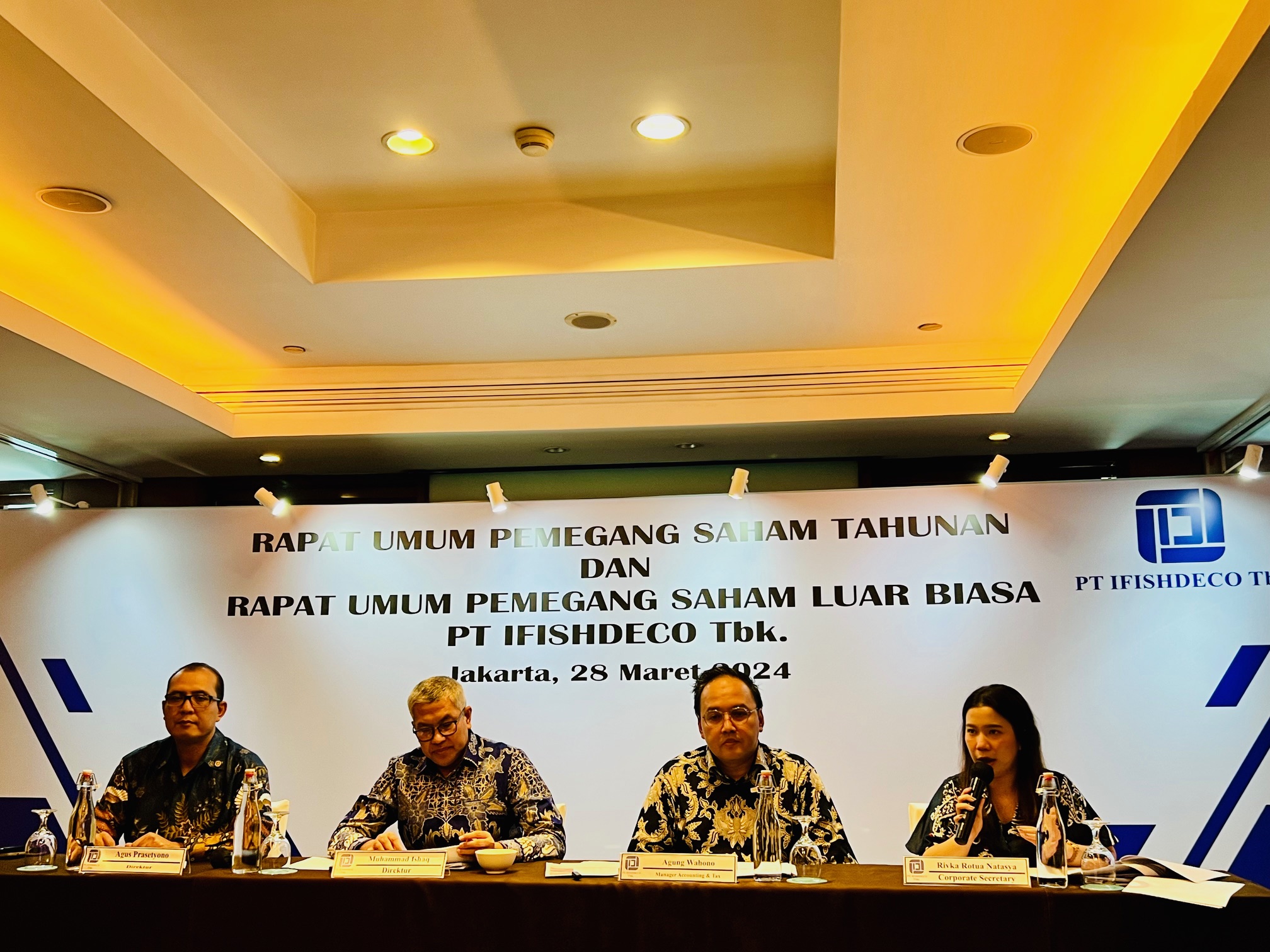 Ifishdeco Bukukan Penjualan Rp170,02 Miliar di Triwulan I 2024