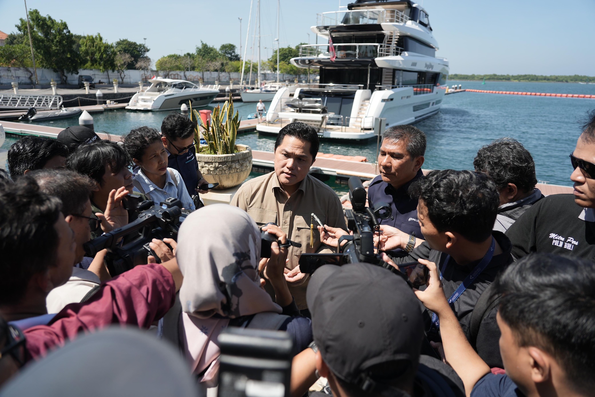 Erick Thohir Targetkan BMTH Bali jadi Icon Pariwisata Maritim Dunia