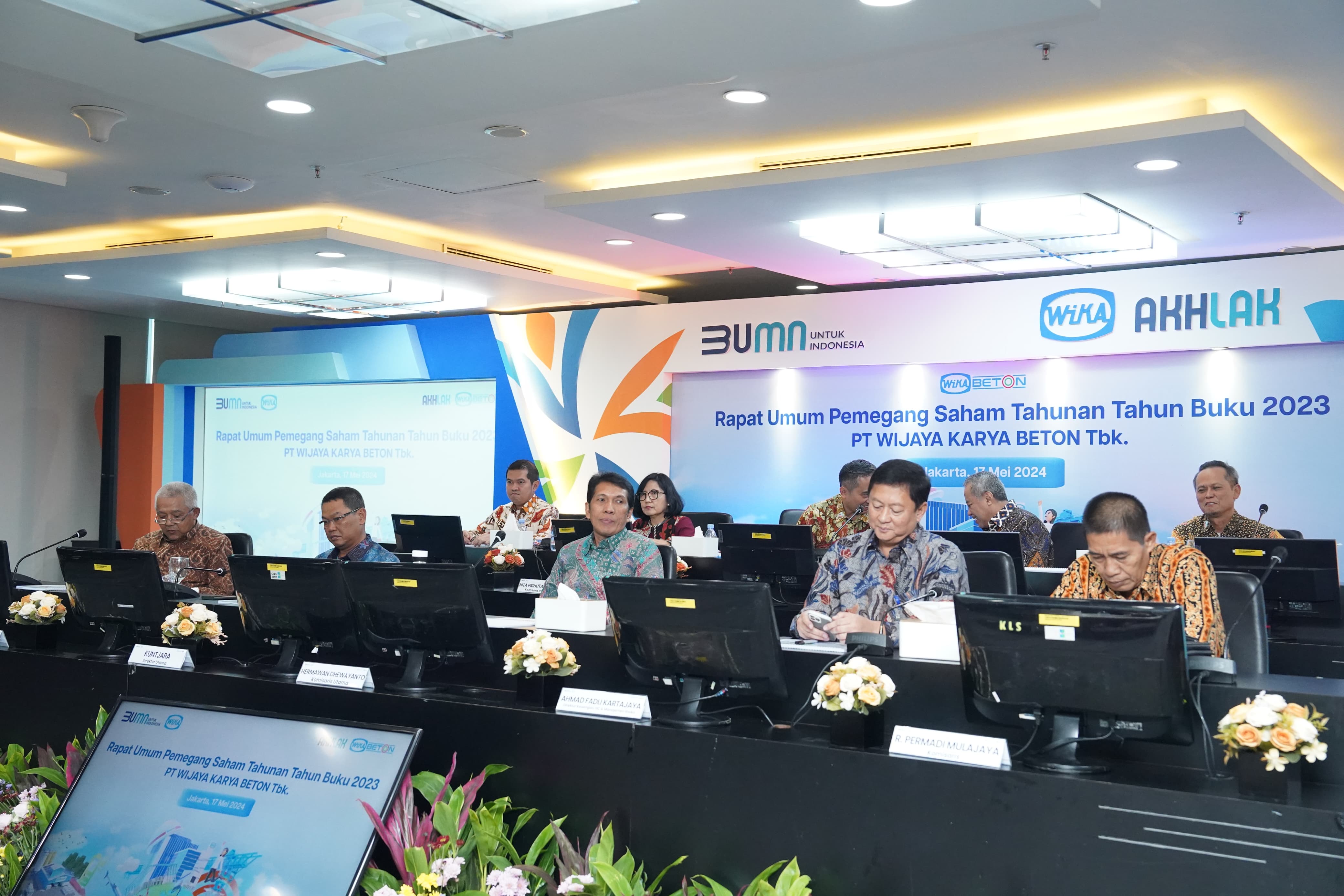 RUPST Restui WIKA Beton Sebar Dividen Tunai Rp6,88 Miliar