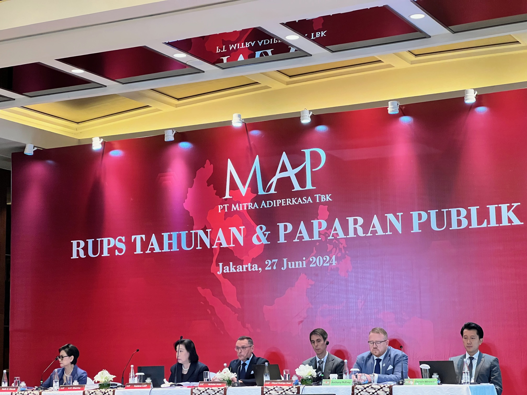 Gelar RUPST, Pemegang Saham Restui Dividen Mitra Adiperkasa Rp132,3 Miliar