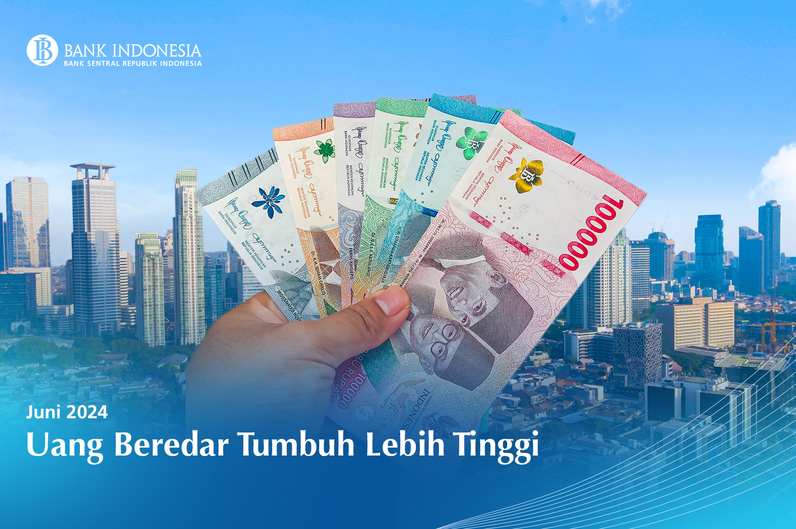 Tumbuh 7,8%, Uang Beredar Juni 2024 Mencapai Rp9.026,2 Triliun