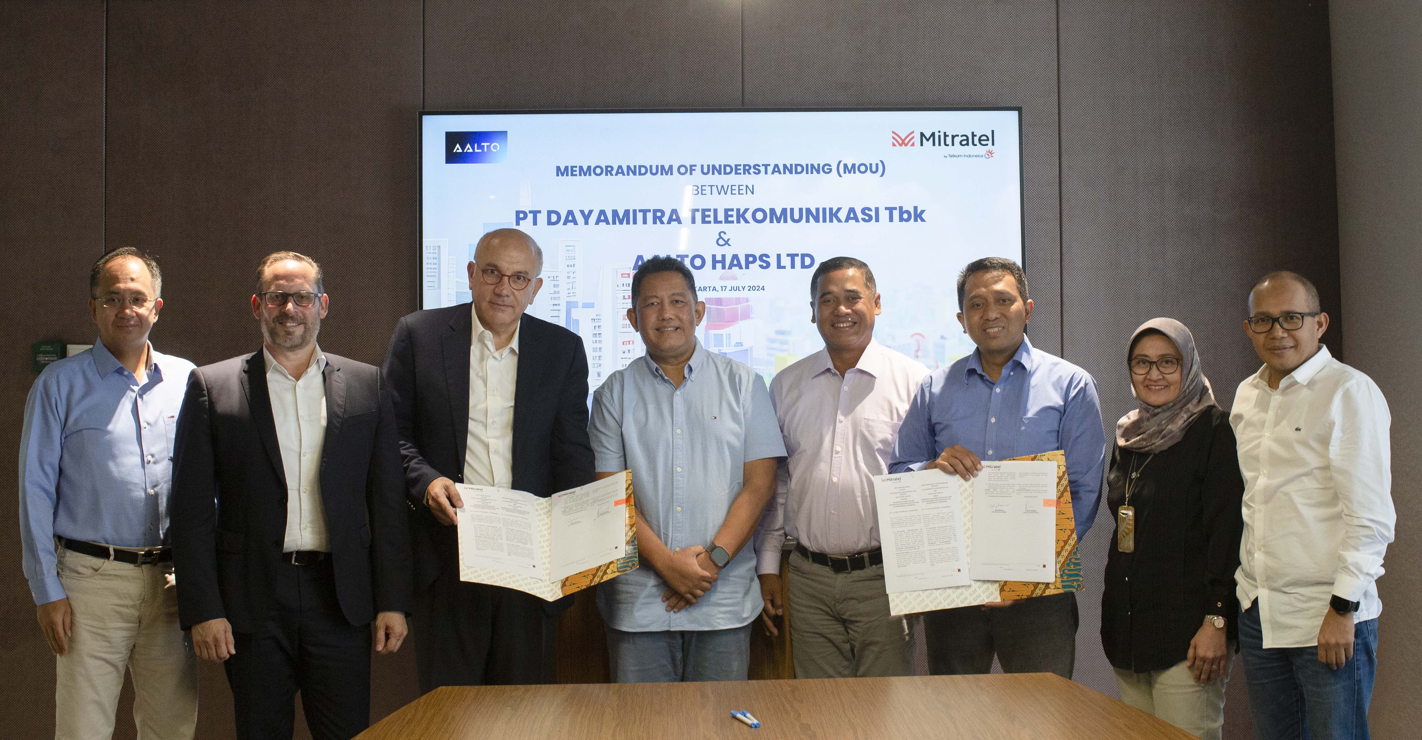 Mitratel dan AALTO Siap Ubah Konektivitas Indonesia dari Langit!