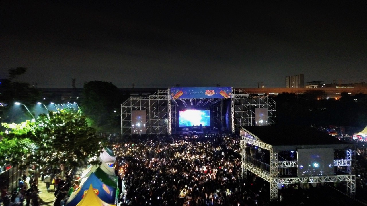 GKL Milik PP Properti Pecah! Festival Musik "Bekasi Ambyar" Sukses Goyang Ribuan Pengunjung