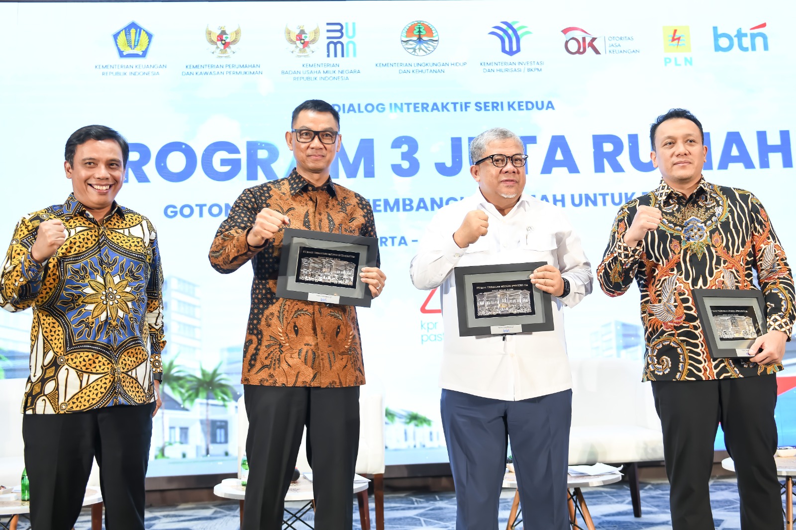 Program 3 Juta Rumah Prabowo-Gibran Banjir Dukungan dari Menteri-Menteri!