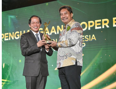 Unit Usaha BUMI, Arutmin, Raih PROPER Emas KLH 2024
