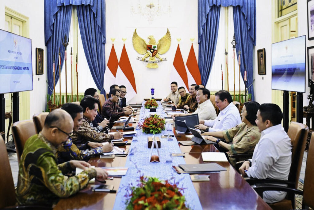 Bersama Jajaran Kabinet Presiden Prabowo Bahas Respons Ekonomi Global dan Kebijakan Tarif