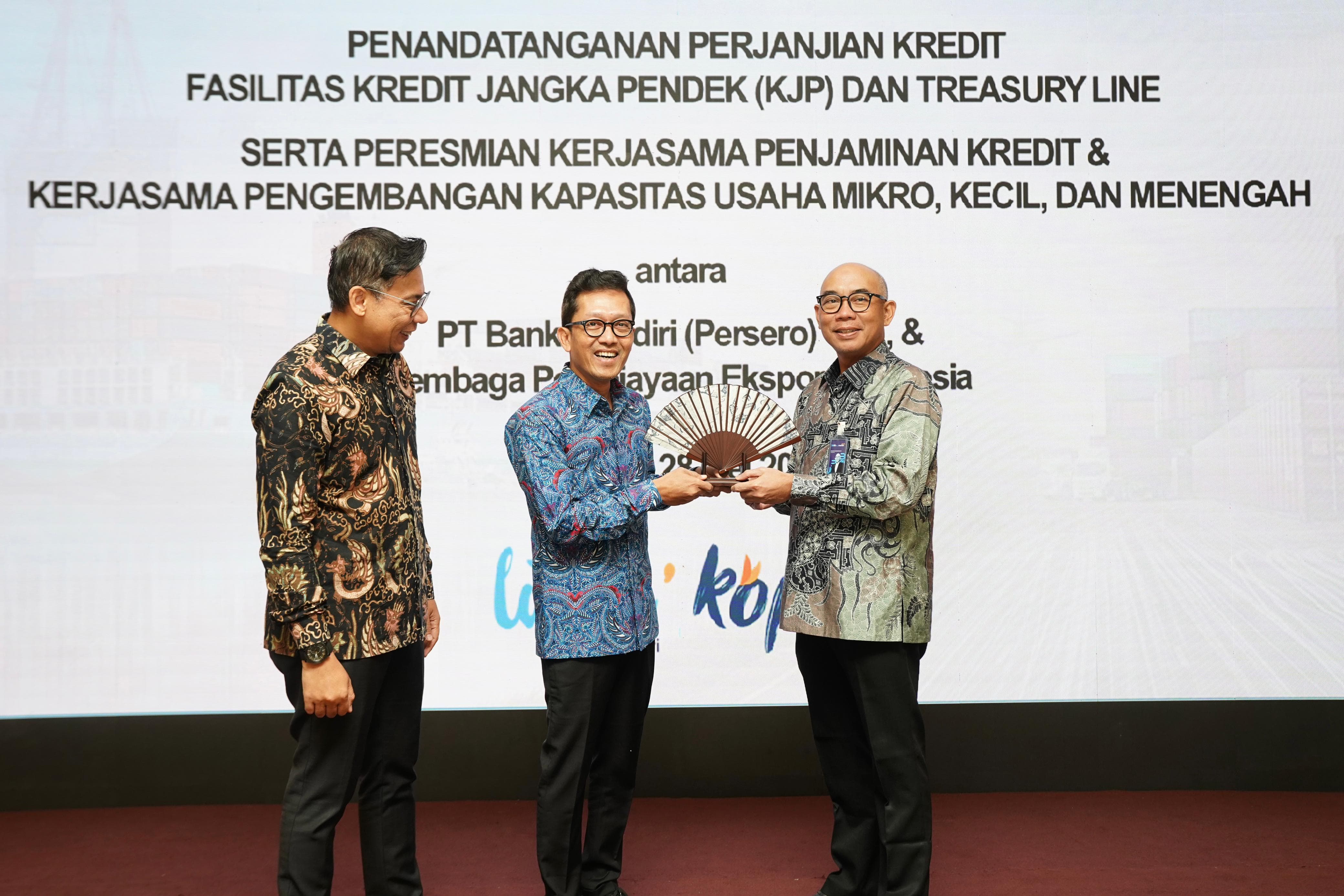 Bank Mandiri dan LPEI Berkolaborasi Strategis Dorong Akselerasi Ekspor Nasional