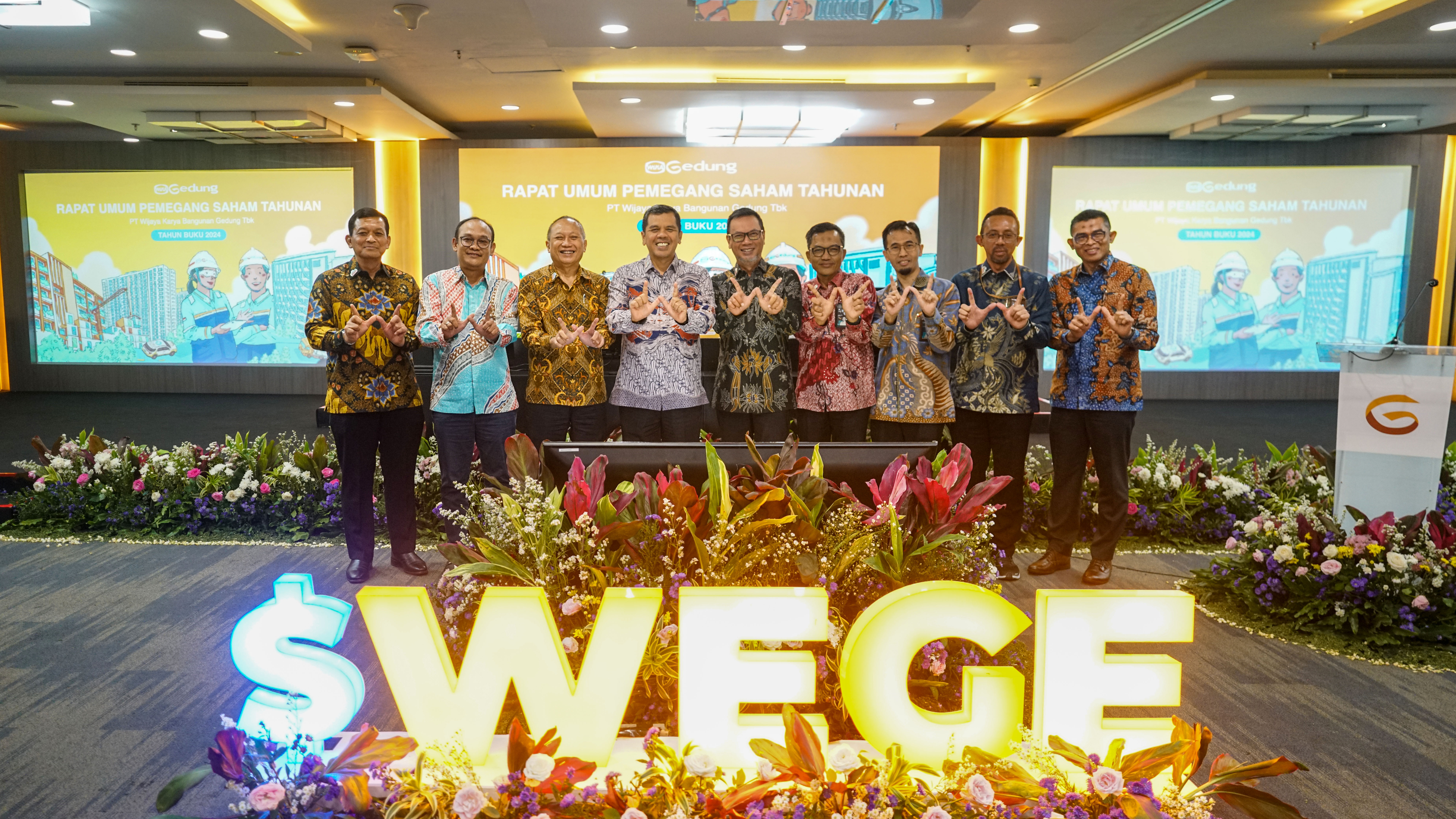 Wijaya Karya Gedung Bagi Dividen Tunai Rp6,79 Miliar pada 20 Juni 2025