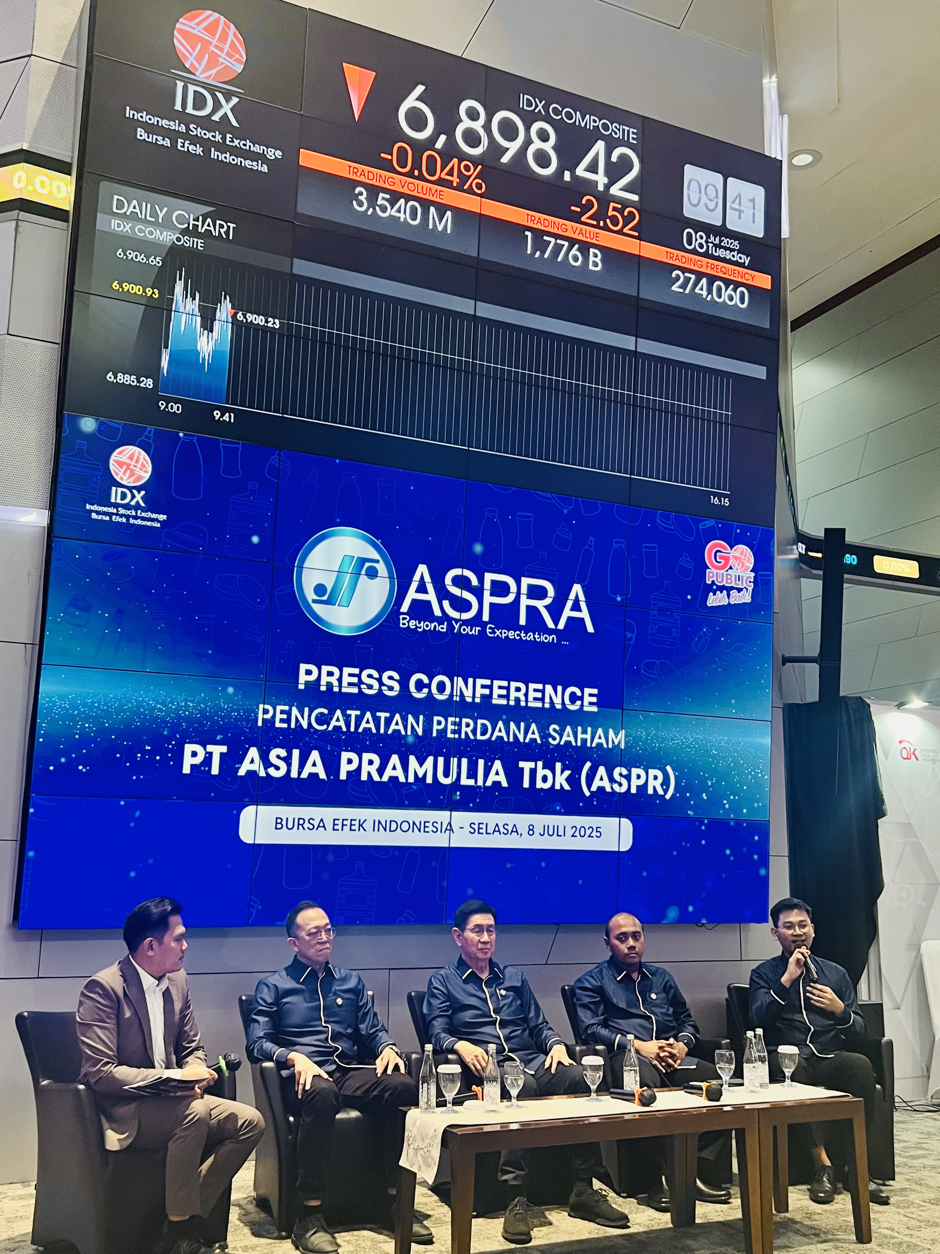 Listing di BEI, Harga Saham ASPR Naik 12,90%, Simak! Dua Fokus Utama Penggunaan Dana IPO