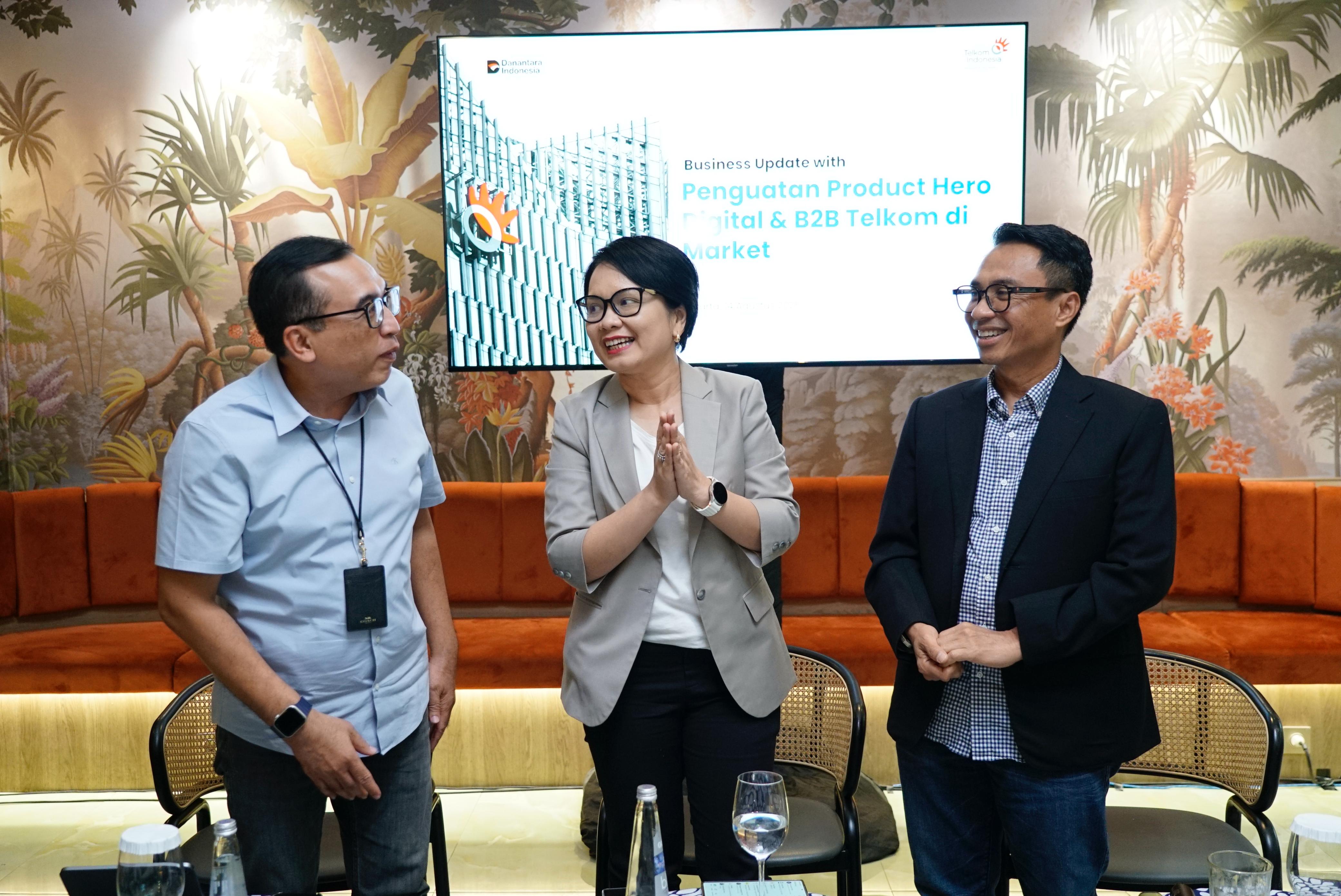 Telkom Gaspol Kuasai Pasar B2B Digital, Bidik Kontribusi 30% dalam 5 Tahun