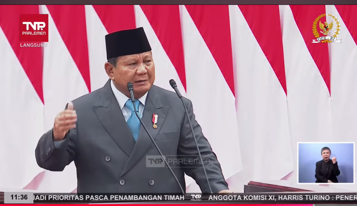 Prabowo Umumkan RAPBN 2026, Anggaran Jumbo untuk Pangan, Energi, Pendidikan, hingga Makan Bergizi Gratis