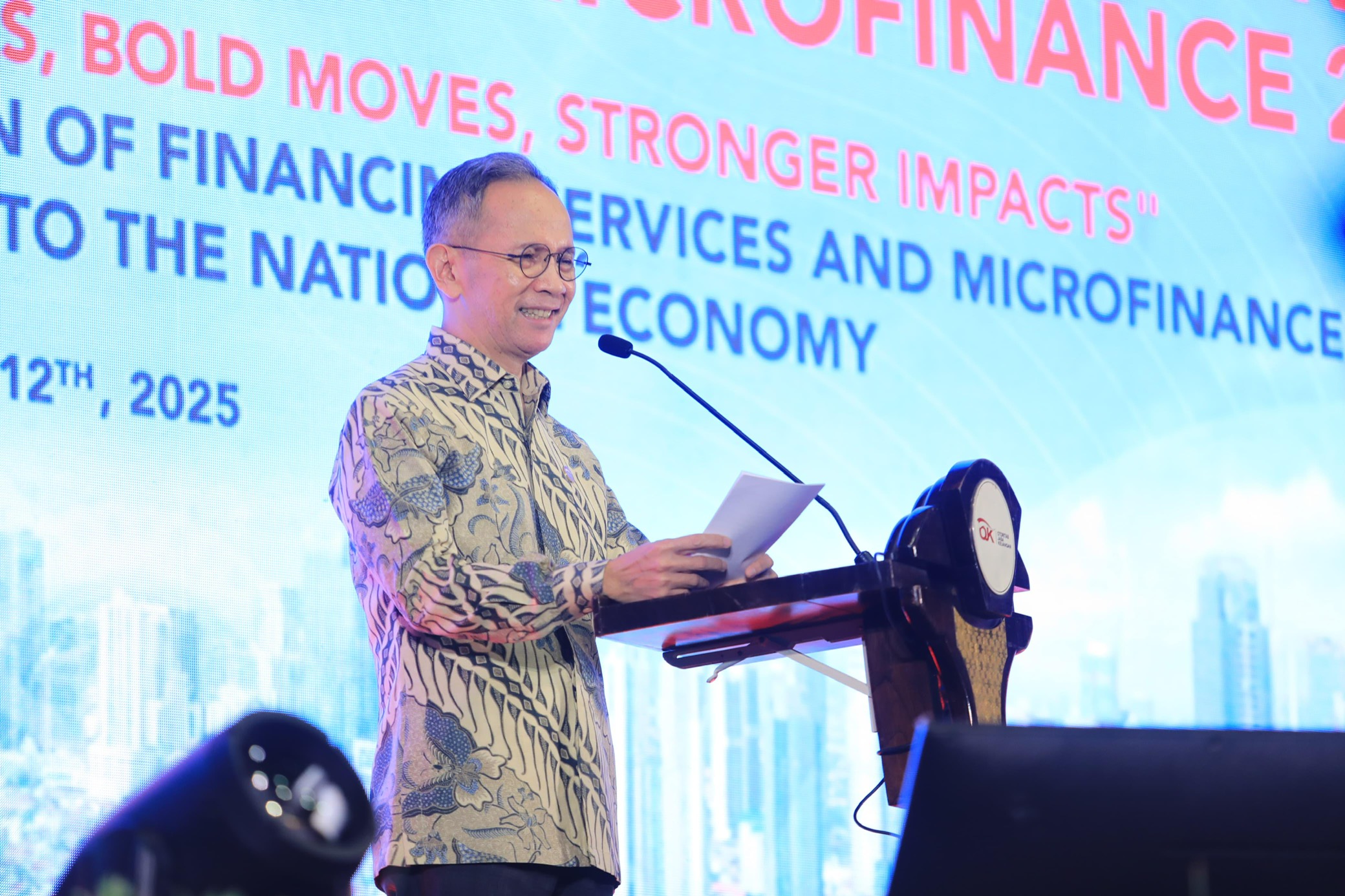 Gelar NFSM 2025, OJK Perkuat Kontribusi Sektor Pembiayaan dan LKM Terhadap Perekonomian Nasional