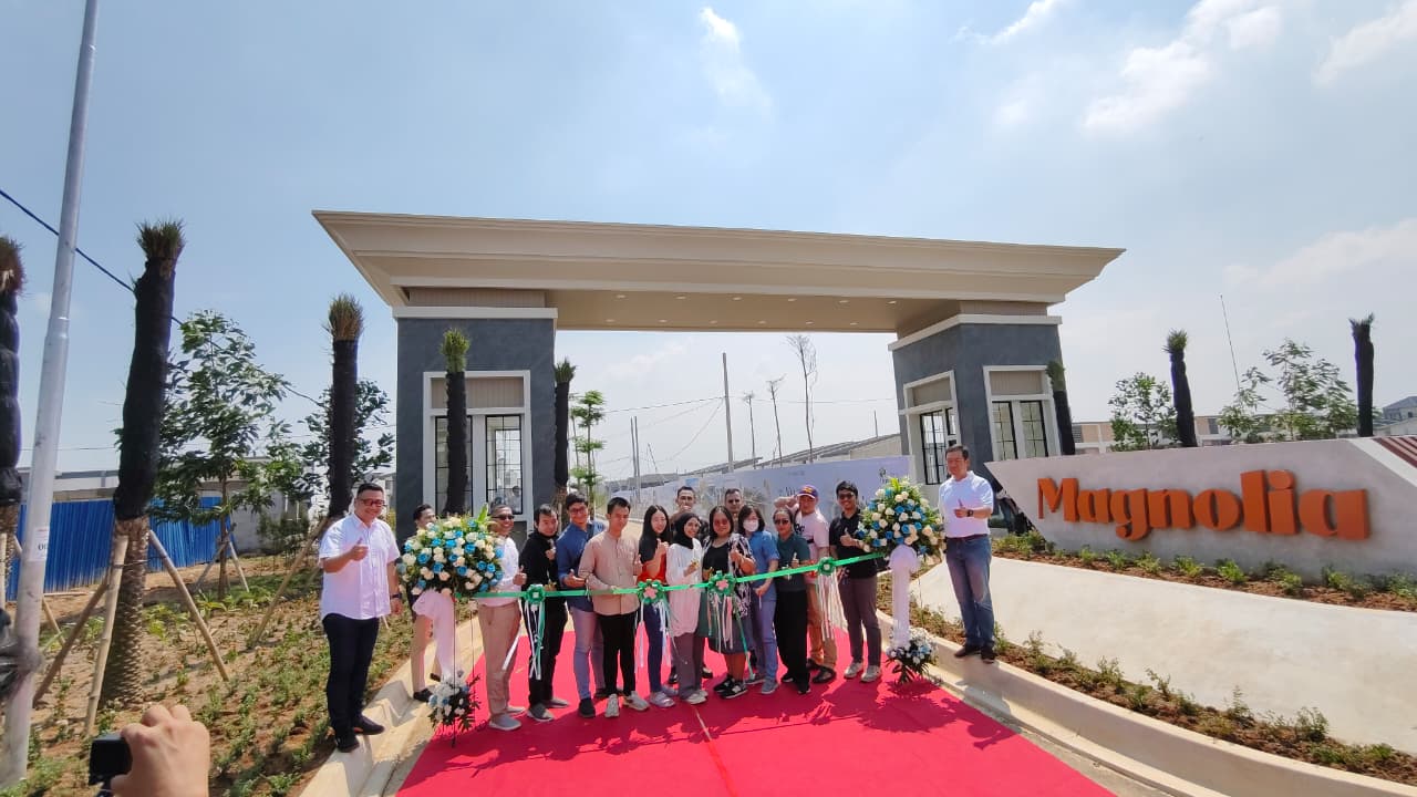 Terjual 85%, Kota Podomoro Tenjo Lakukan Serahterima Cluster Magnolia