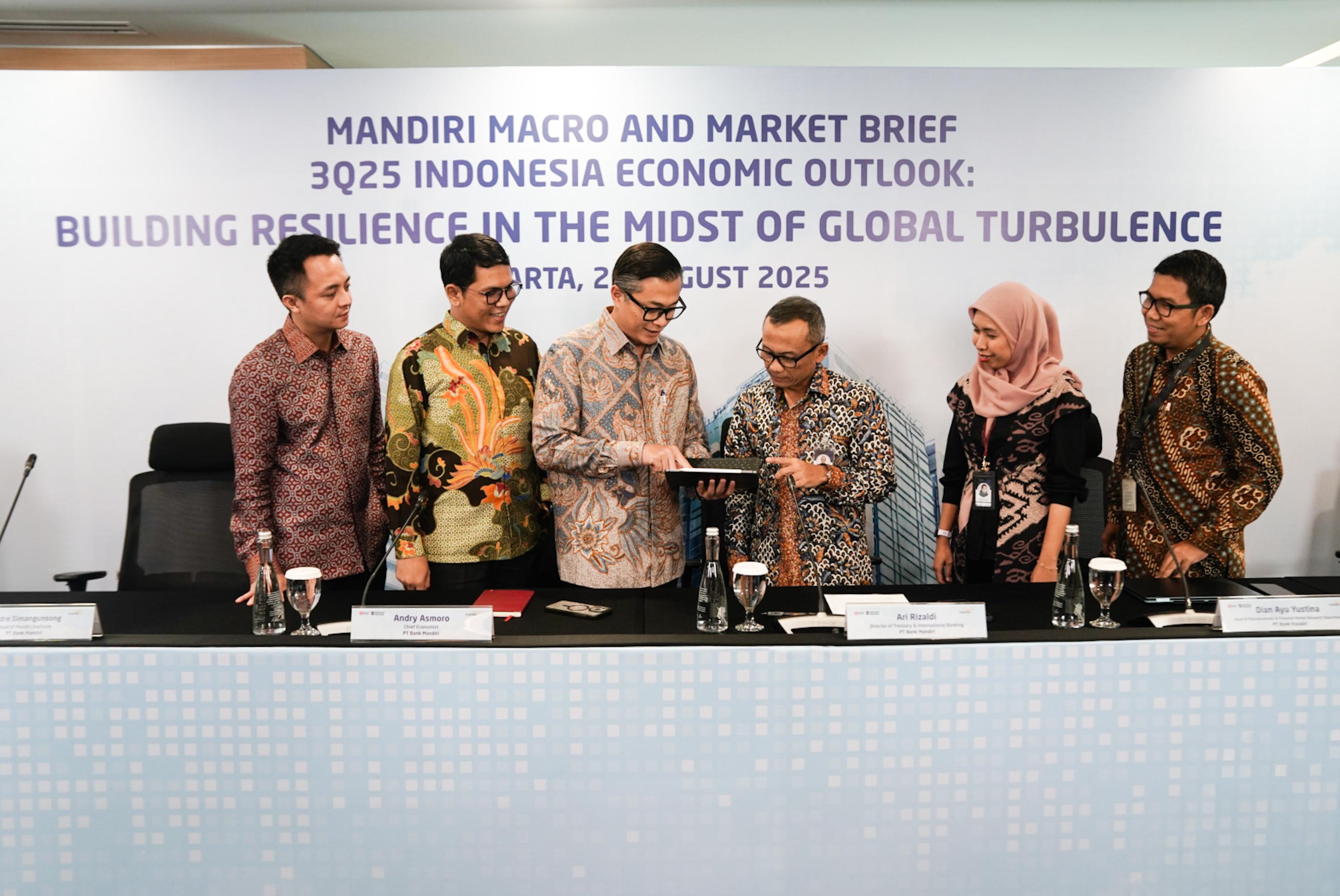 Bank Mandiri Prediksi Ekonomi Indonesia Tumbuh 4,96% Tahun 2025