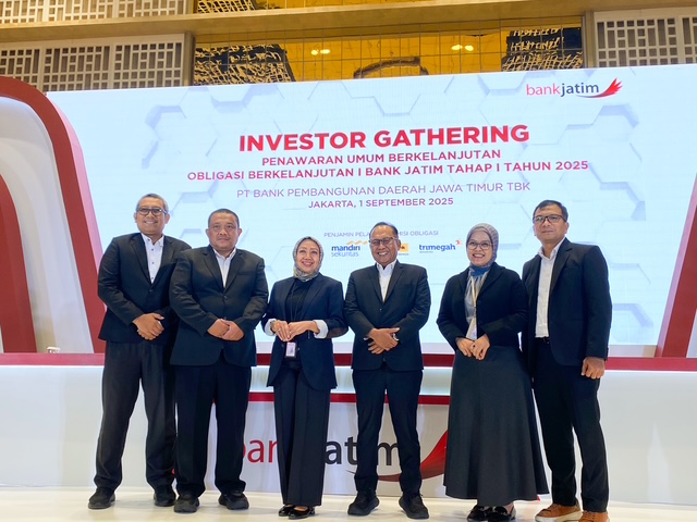 Bank Jatim Siap Terbitkan Obligasi I/2025 Maksimal Rp2 Triliun, Dananya Buat Ini