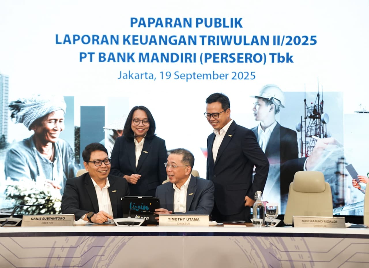 Bank Mandiri Catat Kinerja Solid di Berbagai Lini Bisnis pada Kuartal II 2025, Total Aset Naik 11,4%
