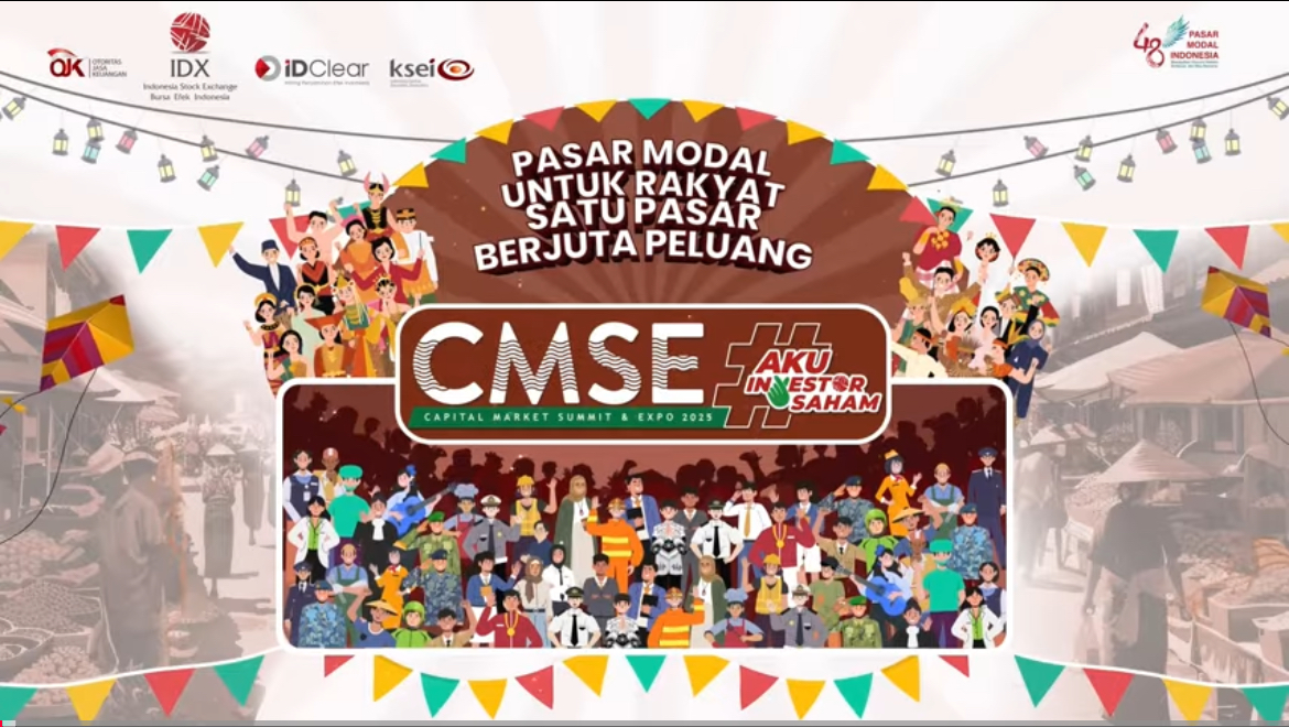 Lautan Manusia Serbu BEI, 11 Ribu Orang Padati CMSE 2025! Antrean Mengular Hingga 500 Meter!