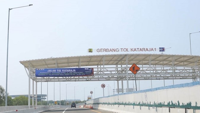 Jalan Tol Kataraja Seksi I Dibangun PP Persero Resmi Dibuka