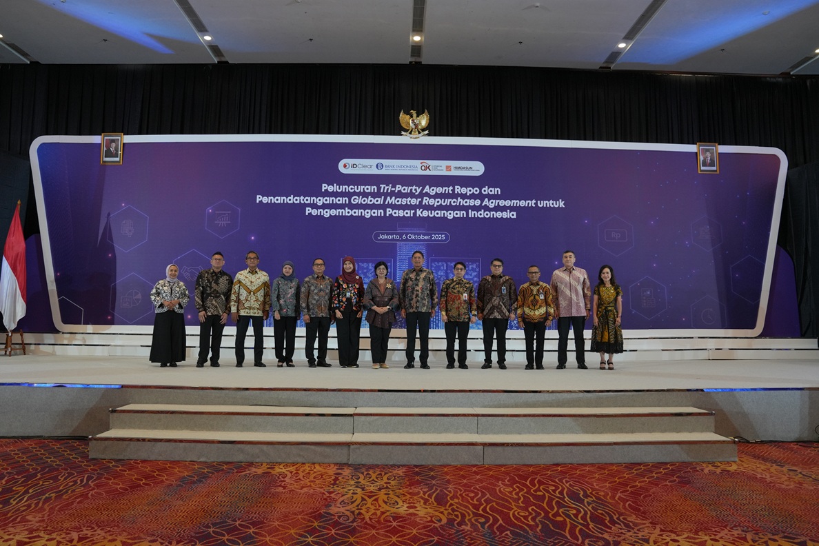 BI Perkuat Pasar Repo, Ditandai Peluncuran Tri-Party Agent Repo