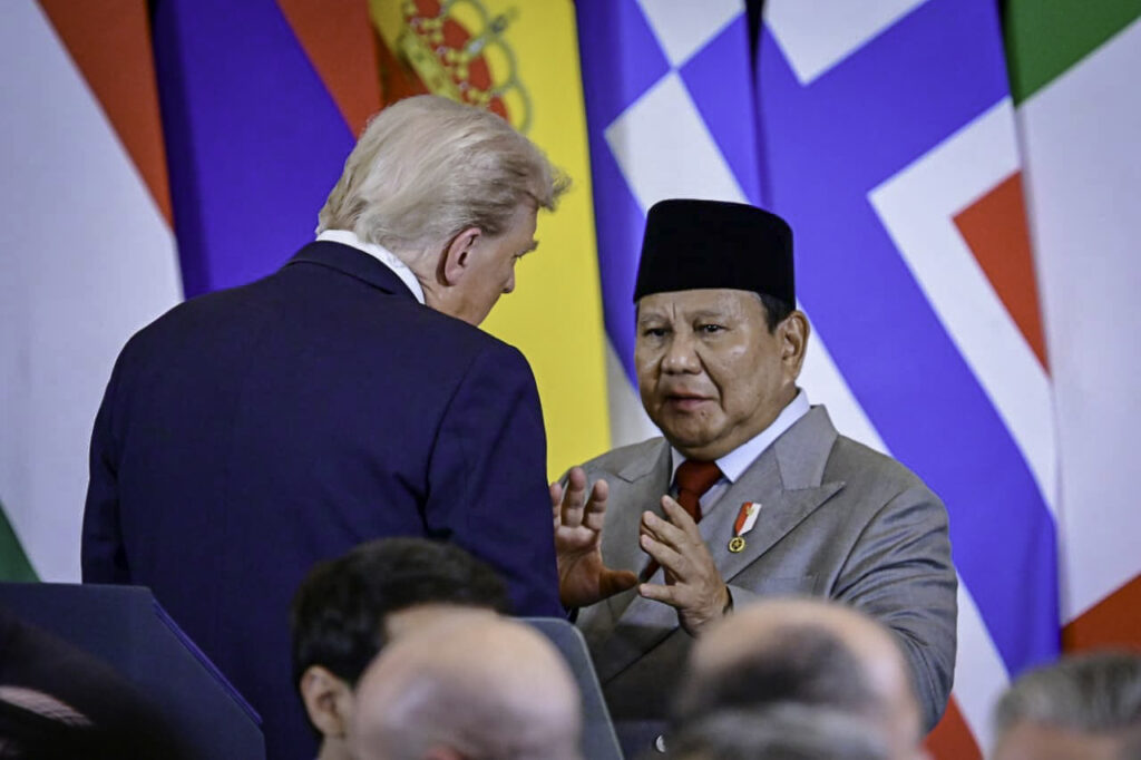 Begini Gaya Khas Pujian Penuh Penghargaan Presiden Trump kepada Presiden Prabowo