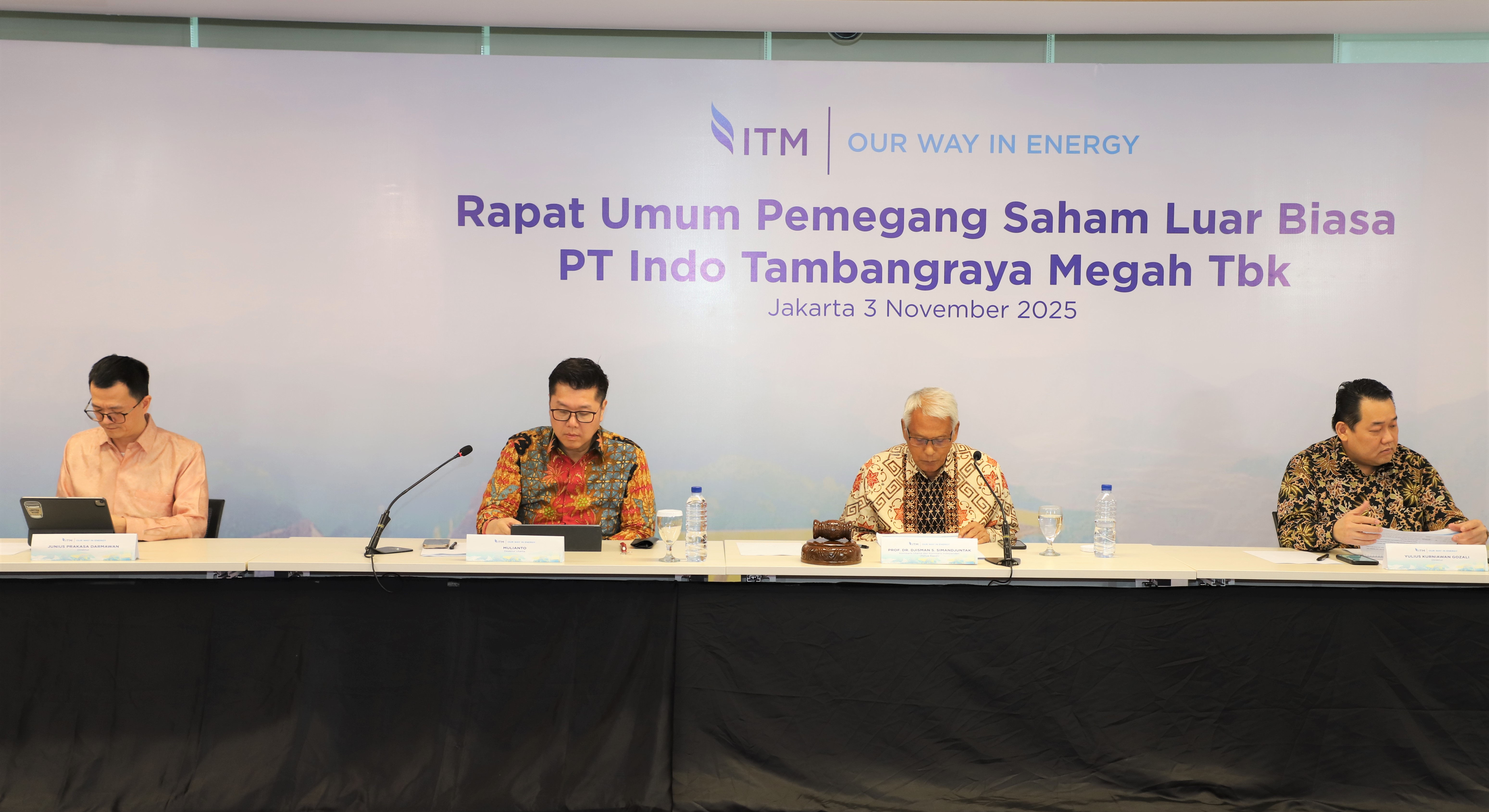 Disetujui RUPSLB, ITMG Siapkan Rp 2,49 Triliun untuk Buyback Saham