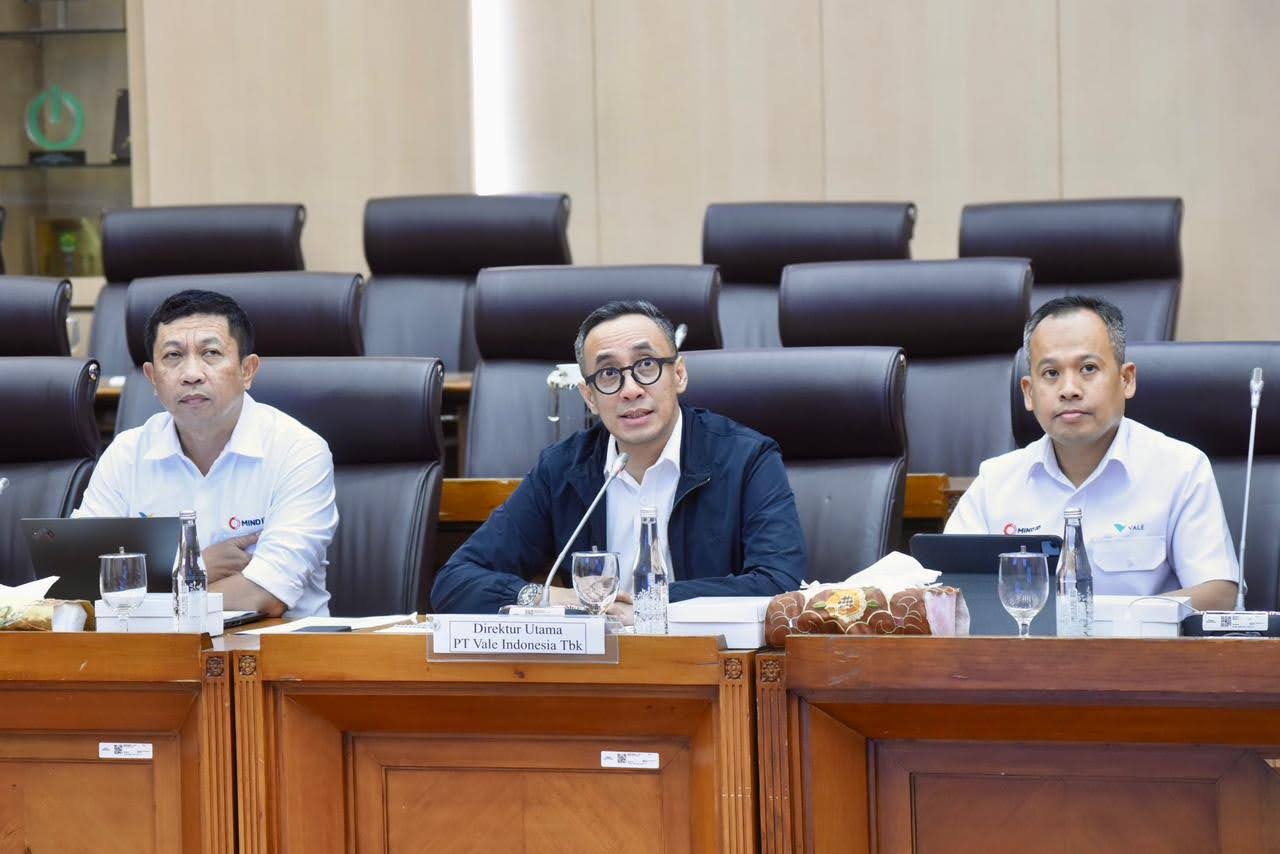 PT Vale (INCO) Beberkan RKAB 2026 dan Progres Proyek Strategis di Hadapan Komisi XII DPR