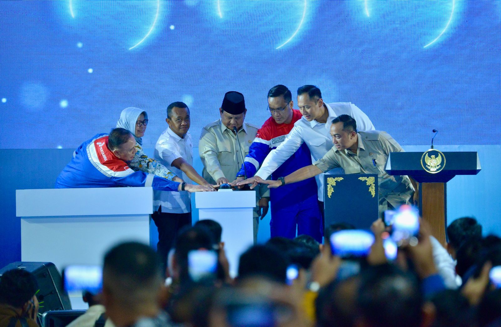 Dorong Kemandirian Energi, Presiden Prabowo Resmikan Pengembangan Kilang Balikpapan