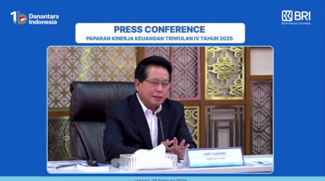 BRI Kucurkan Kredit Rp1.521 Triliun pada 2025, Tumbuh 12,3%